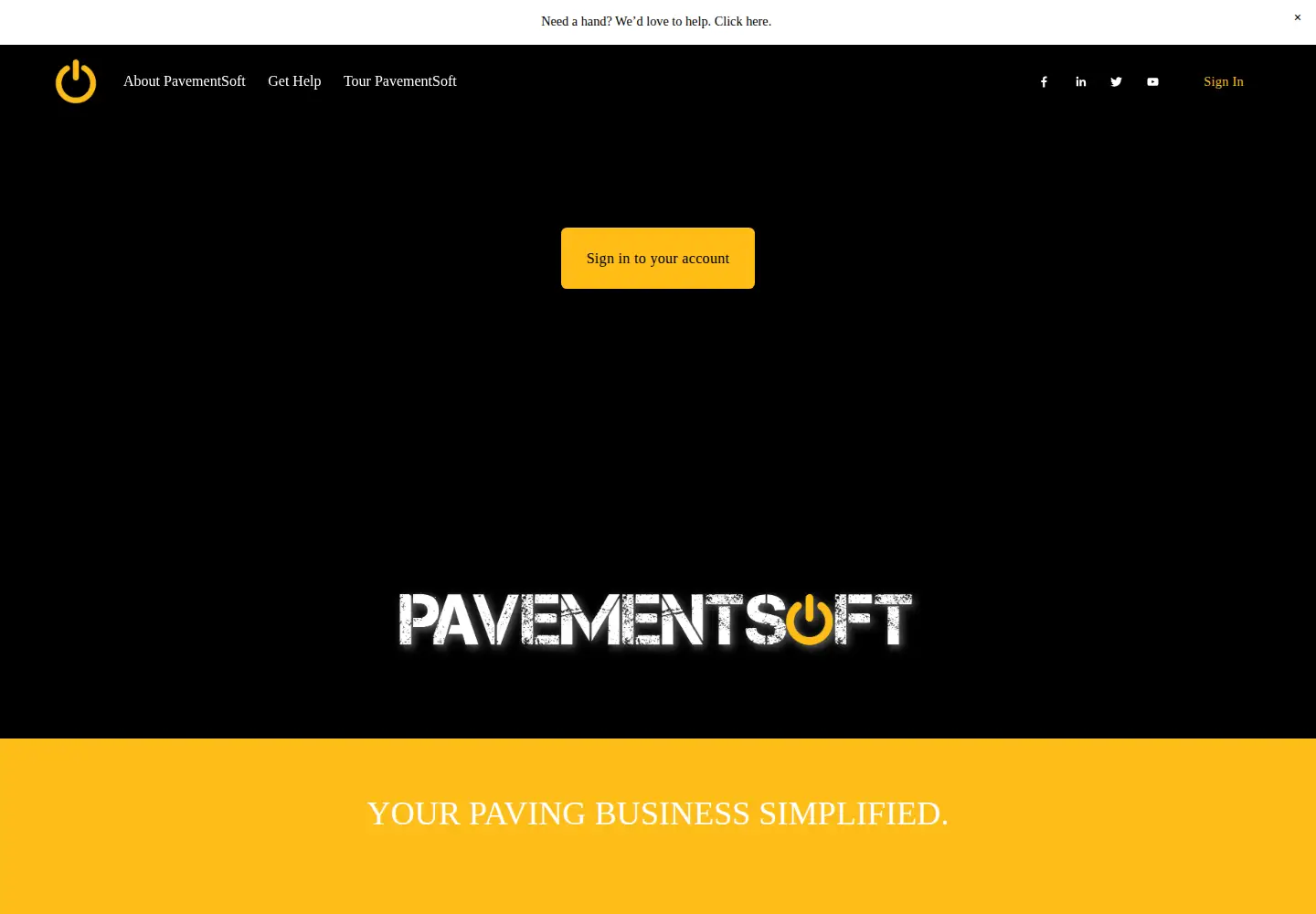 Screenshot of pavementsoft.com