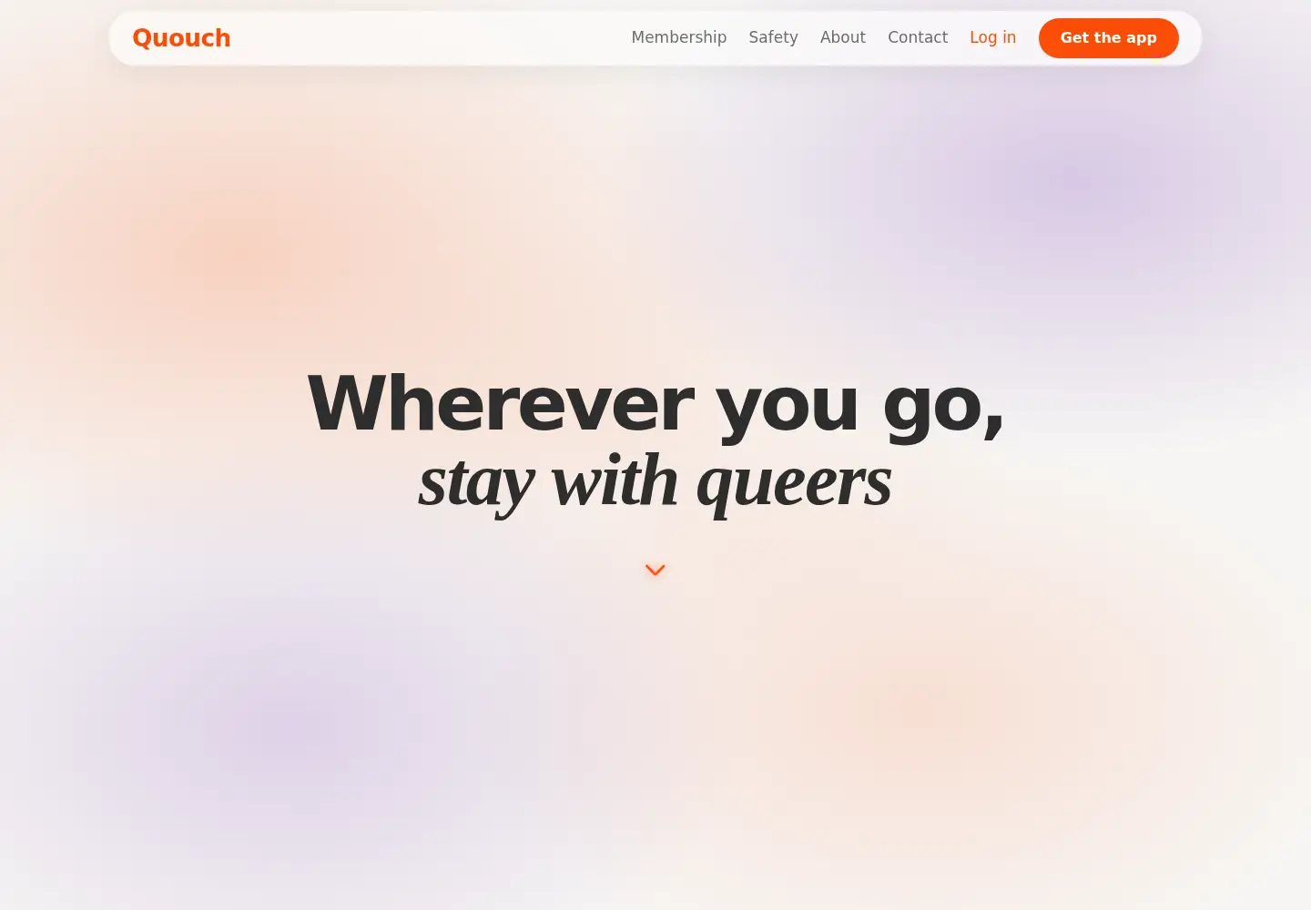 Screenshot of quouch.com