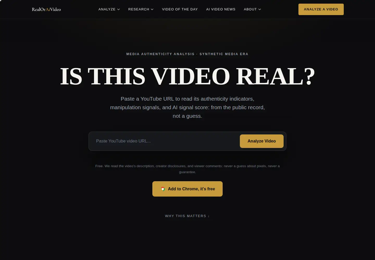Screenshot of realoraivideo.com