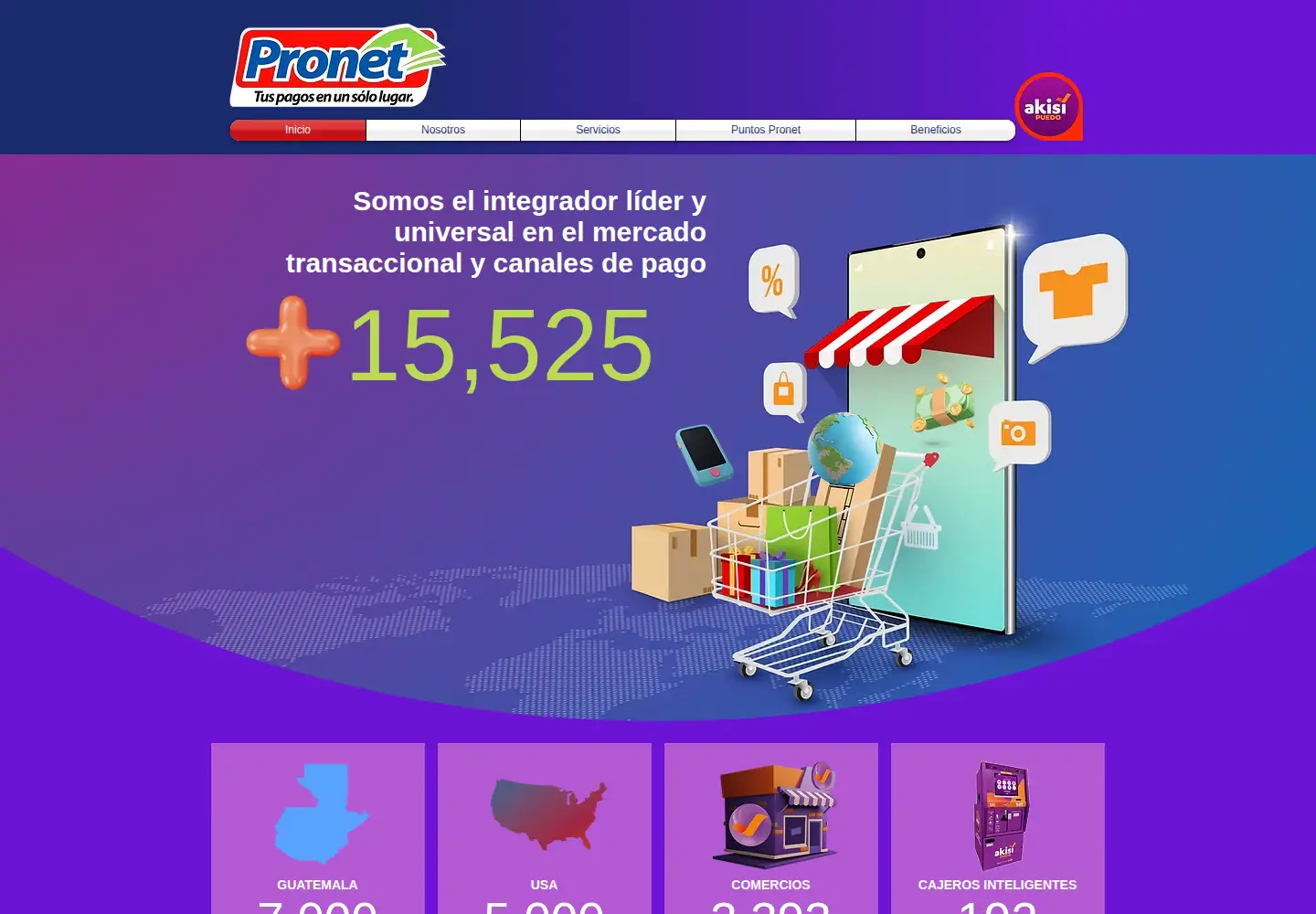 Screenshot of redpronet.com