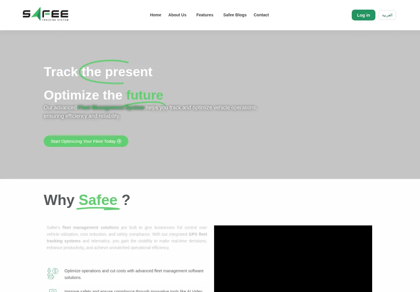 Screenshot of safee.com