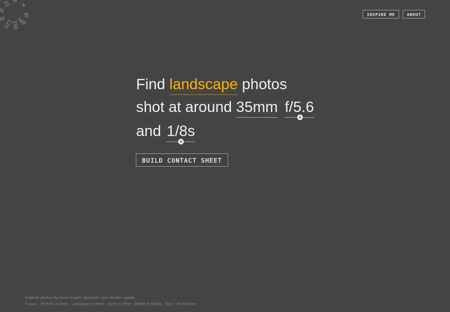 Screenshot of shutterdial.com