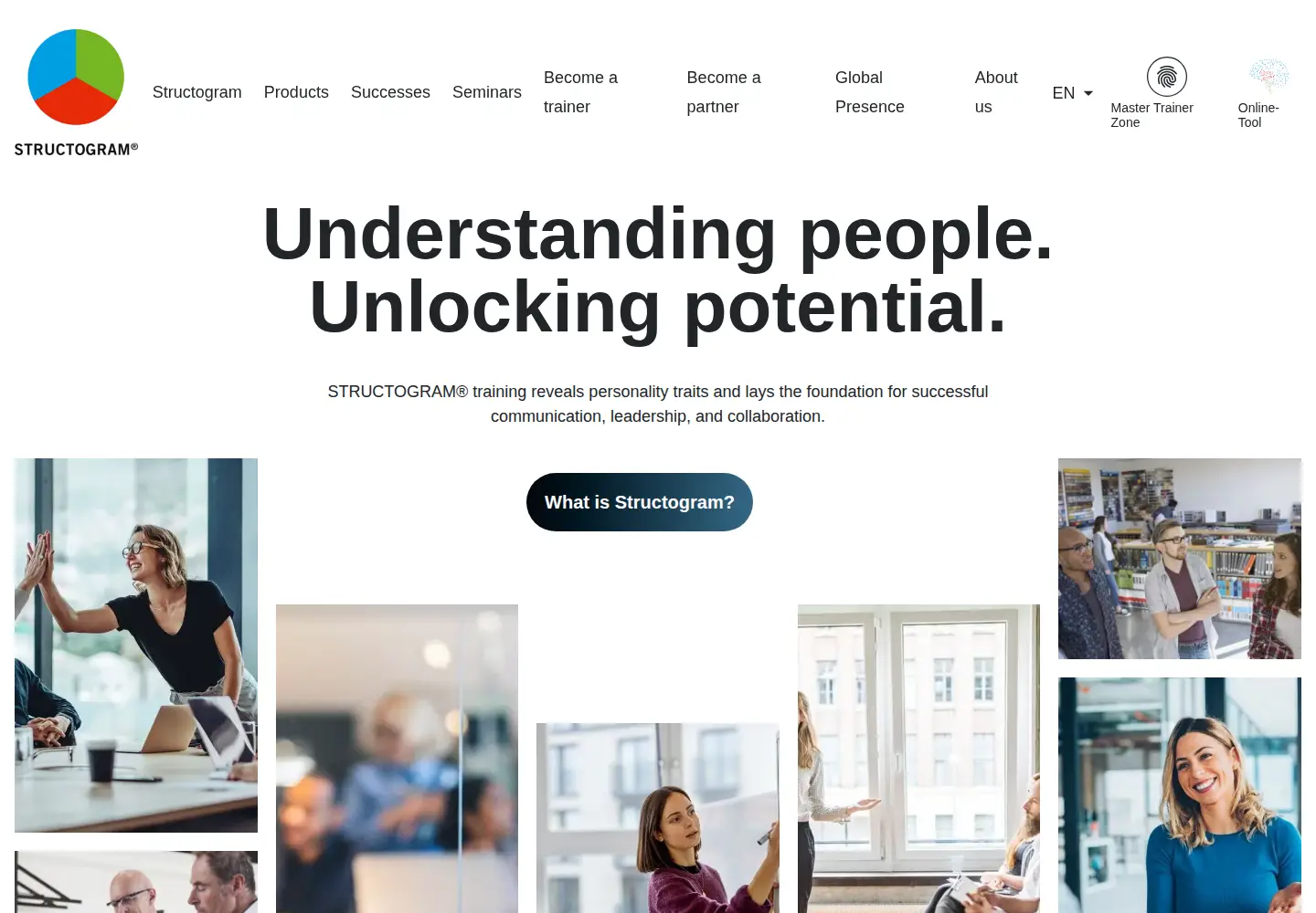 Screenshot of structogram.com