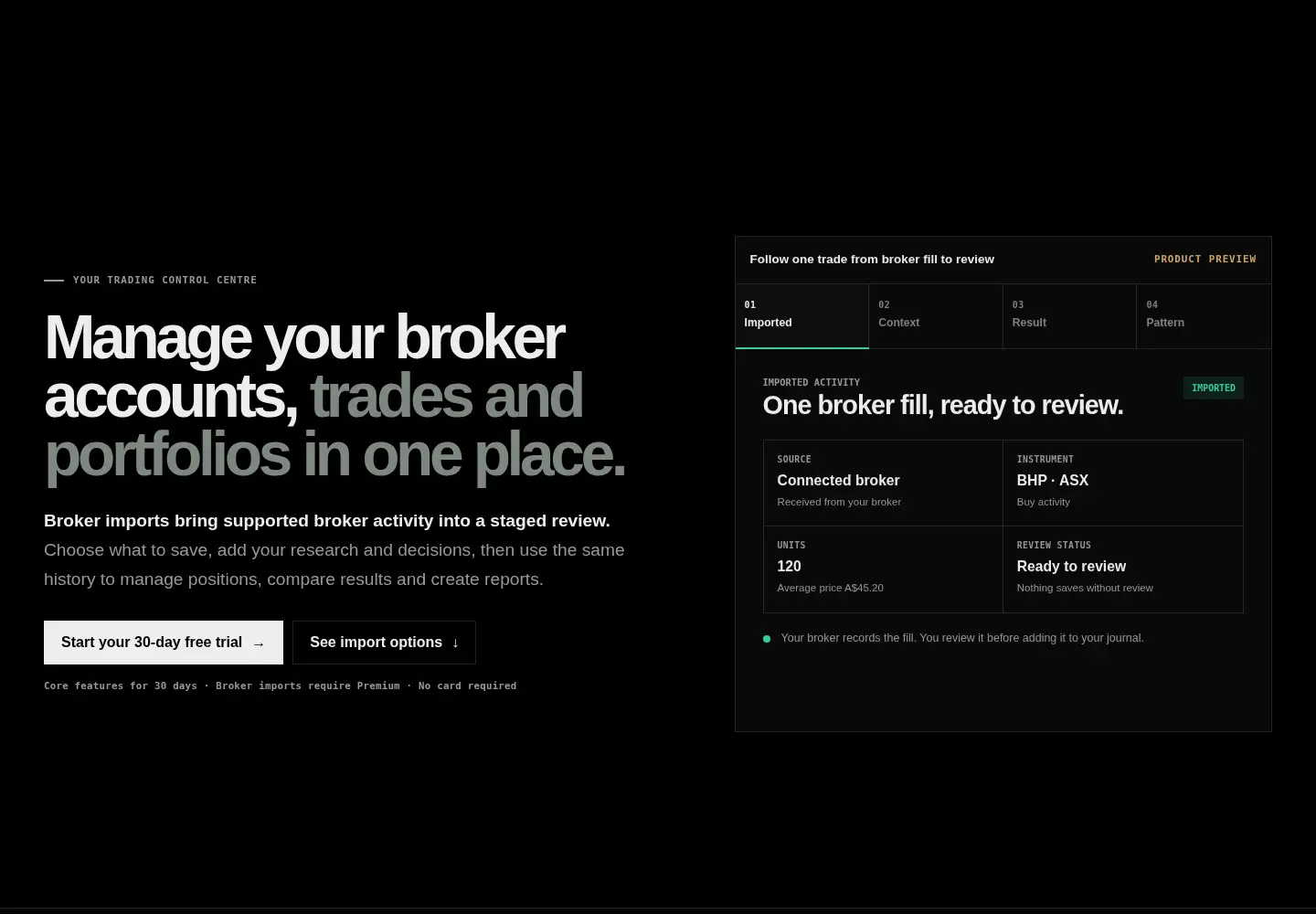Captured homepage of swingfolio.com in the current scan