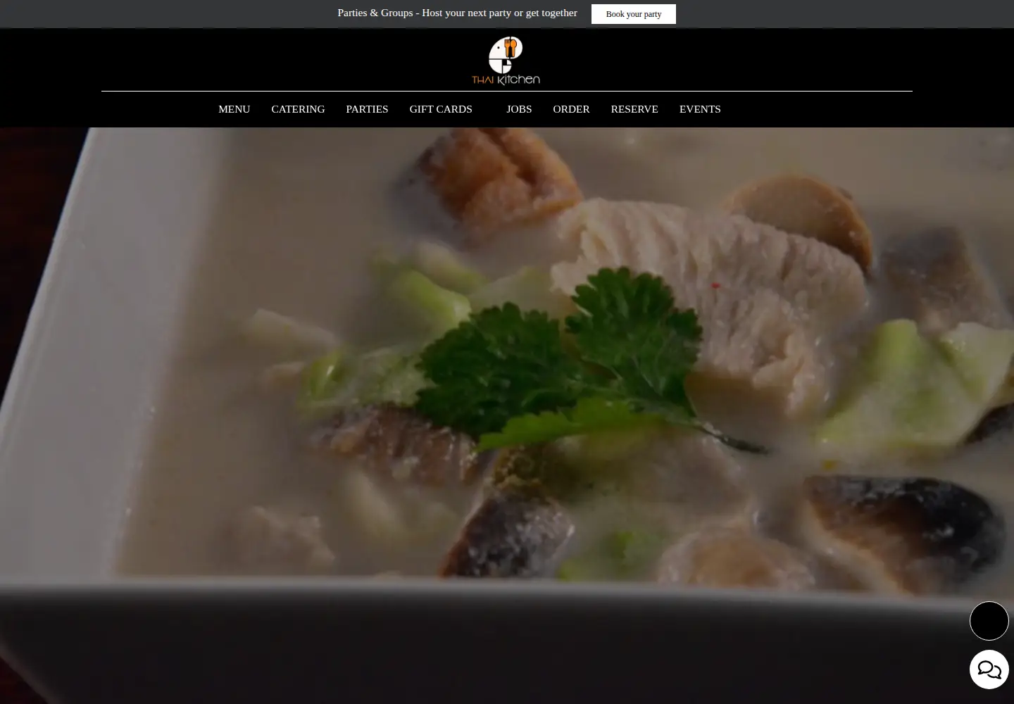 Screenshot of thaikitchenames.com