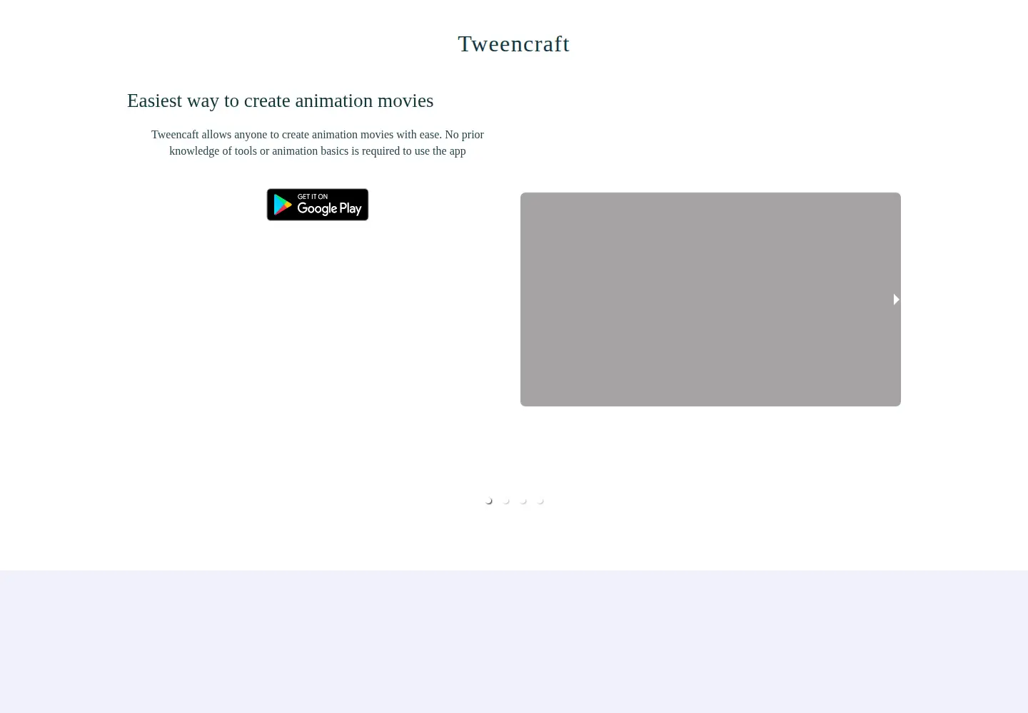 Captured homepage of tweencraft.com in the current scan
