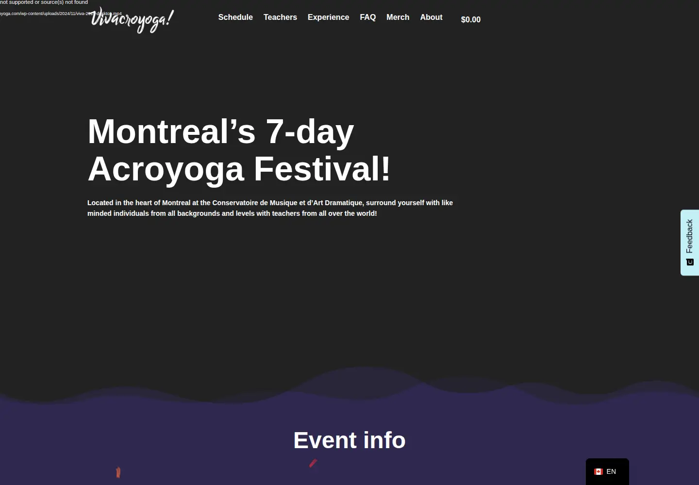 Screenshot of vivacroyoga.com
