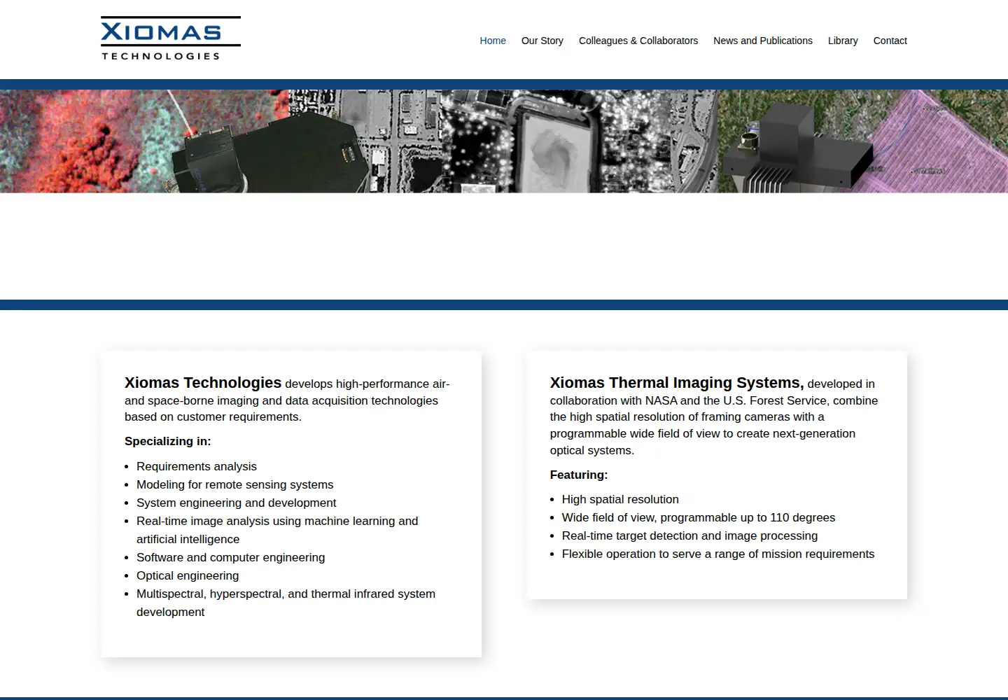 Screenshot of xiomas.com