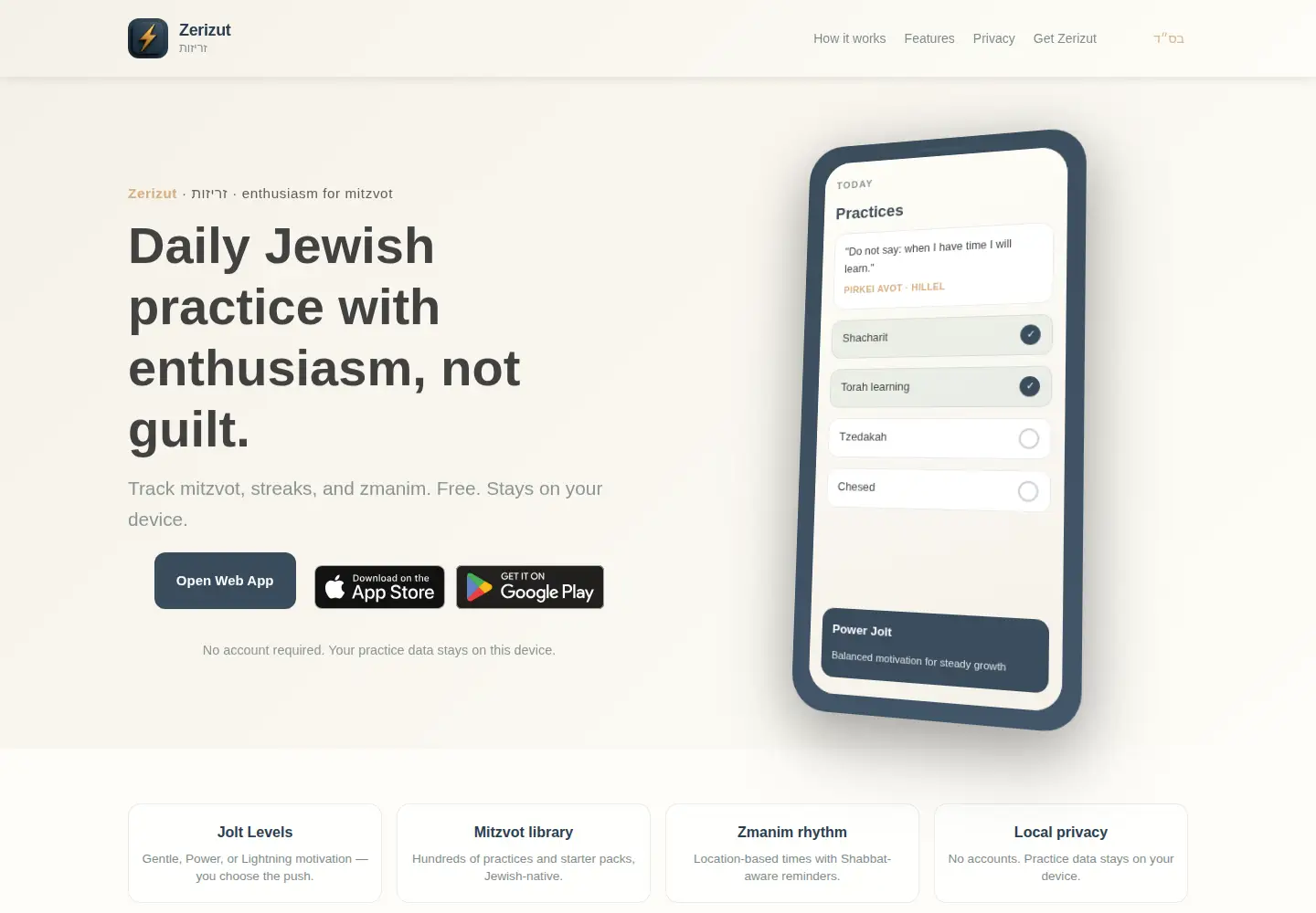 Screenshot of zerizut.com