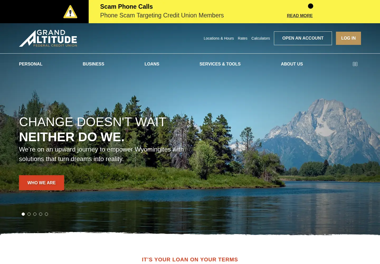 Captured homepage of atlanticcity.coop in the current scan