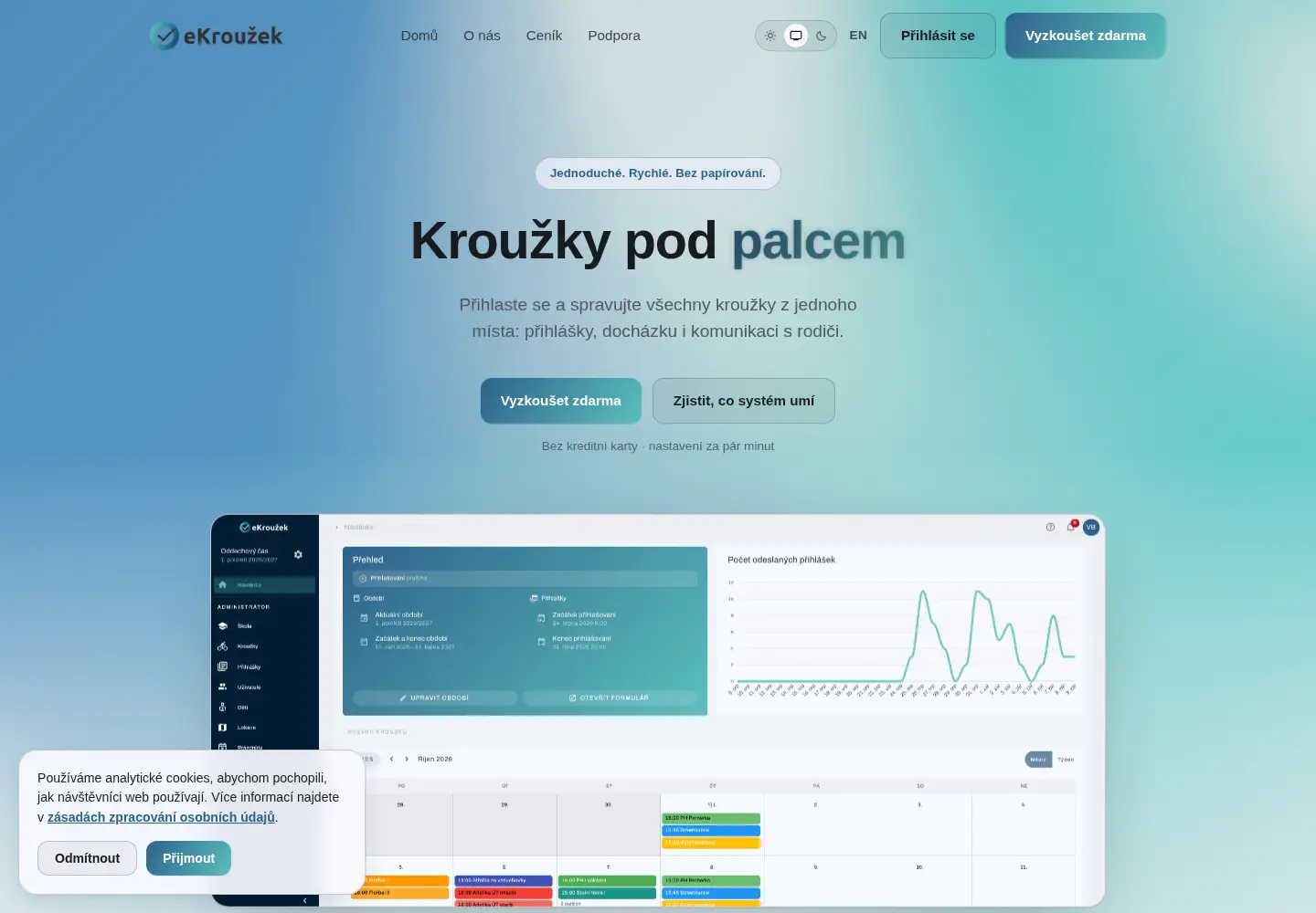 Screenshot of ekrouzek.cz