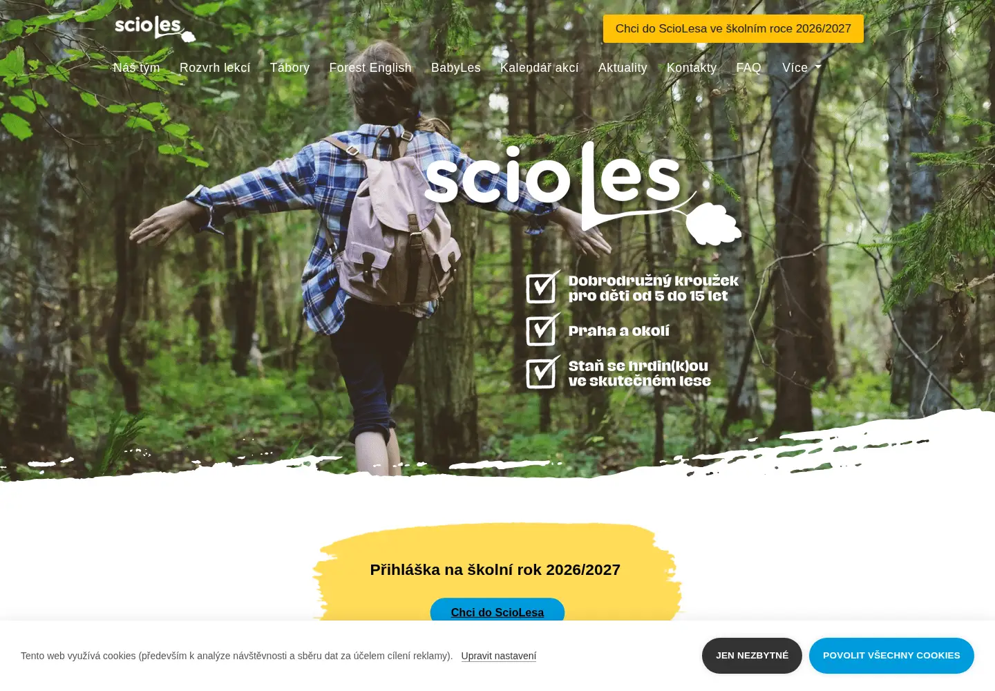 Screenshot of scioles.cz