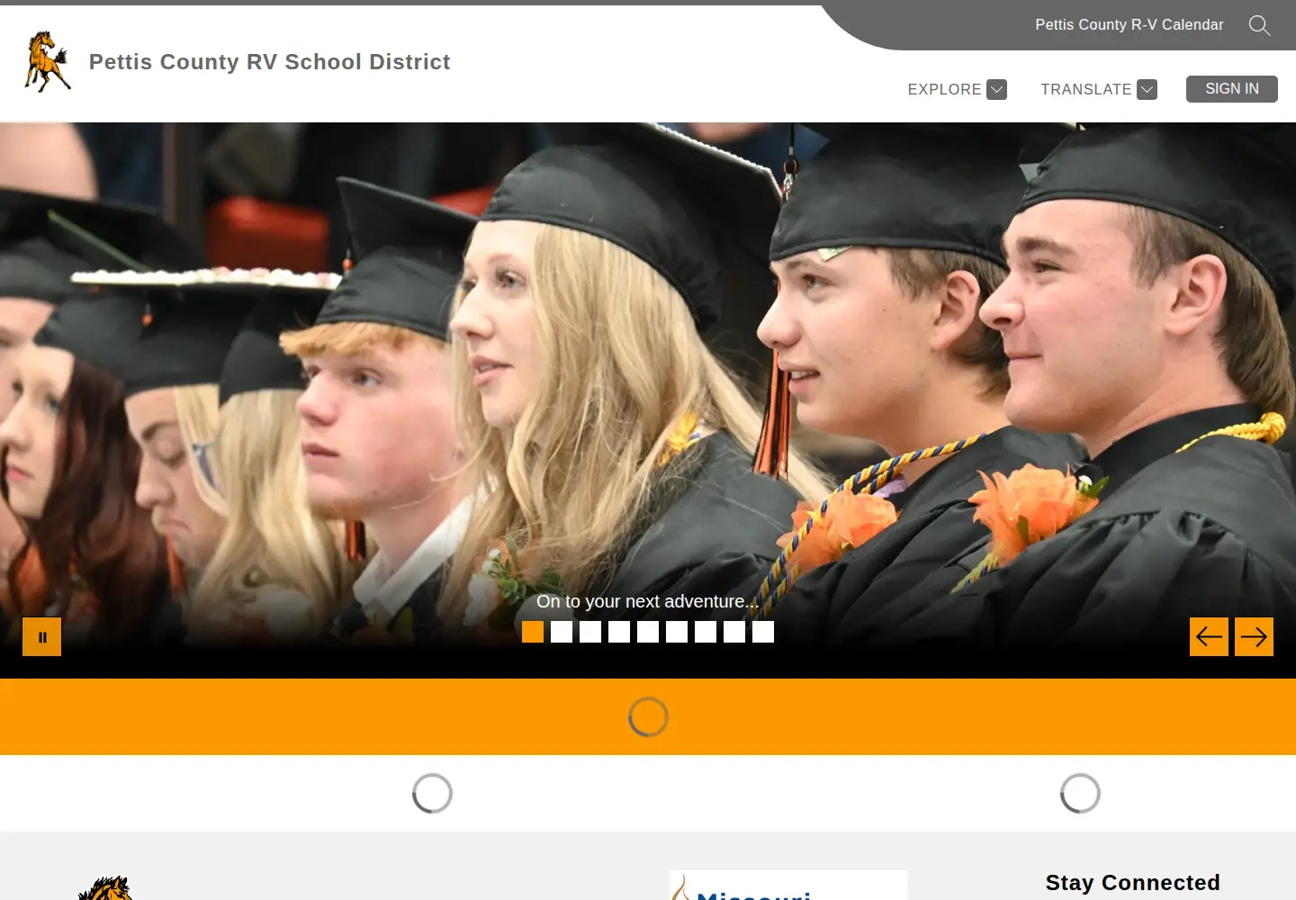 Captured homepage of northwest.k12.mo.us in the current scan