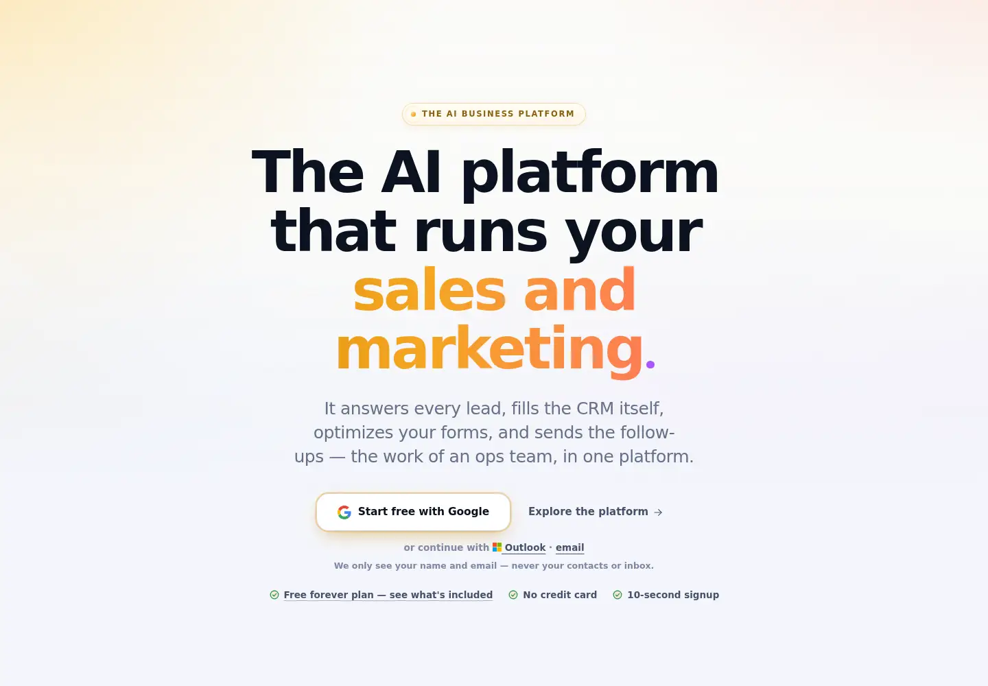 Captured homepage of skode.ai in the current scan