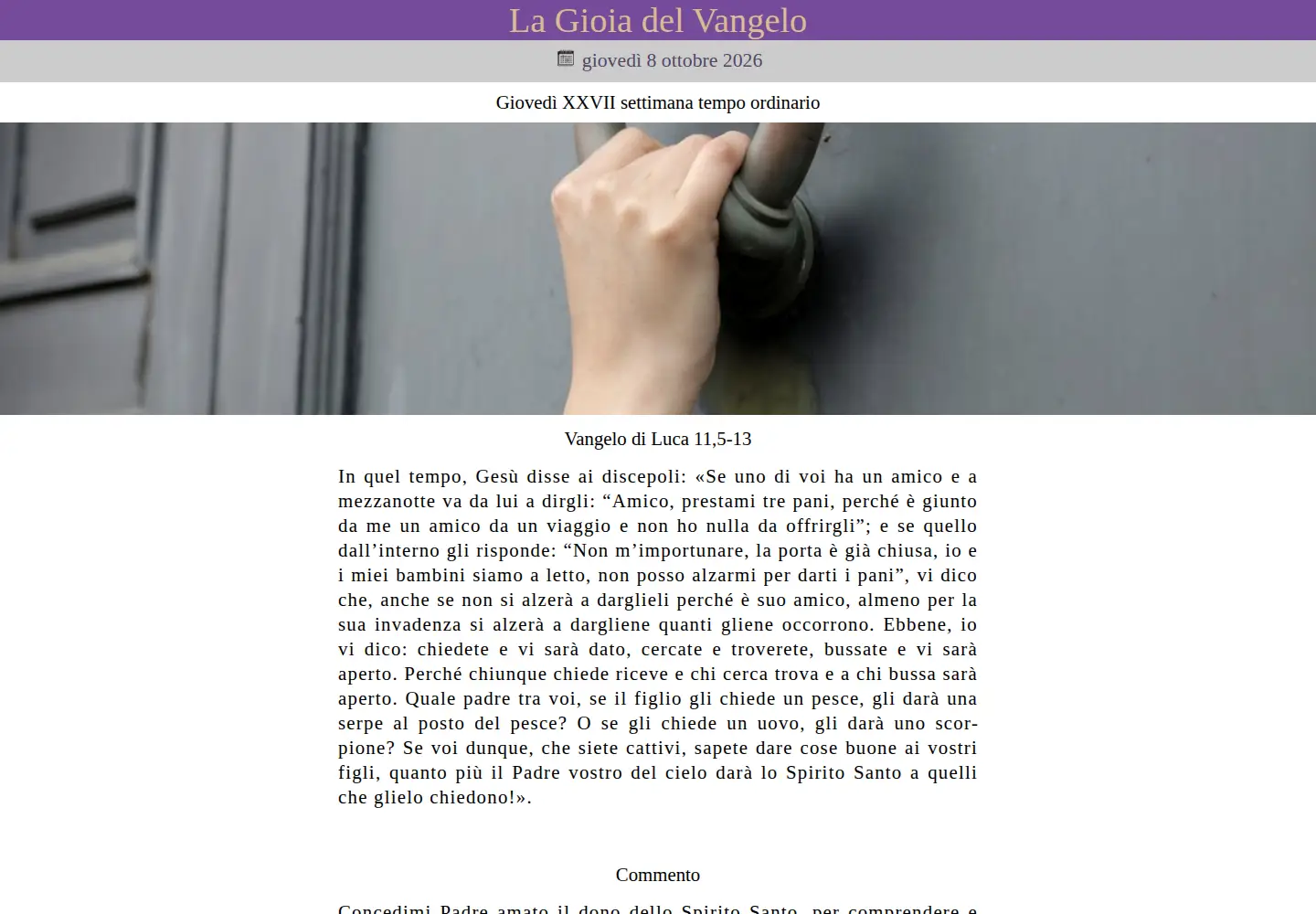 Screenshot of vangelo.app