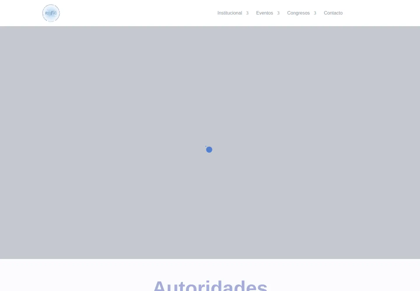 Screenshot of riisic.net.ar