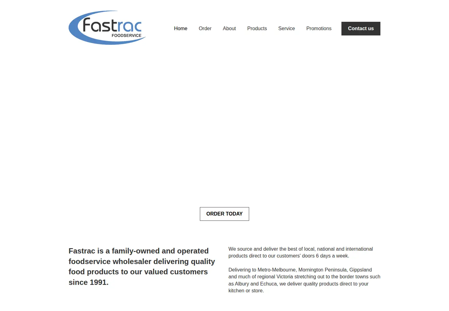 Screenshot of fastrac.com.au