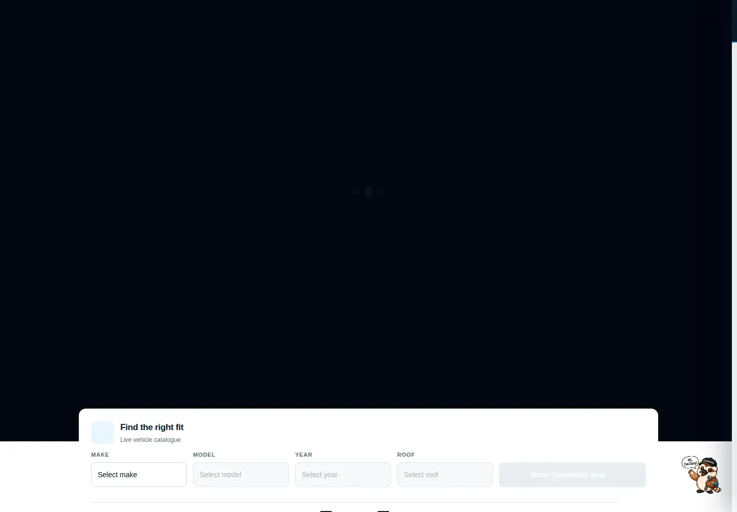 Screenshot of ozroofracks.com.au
