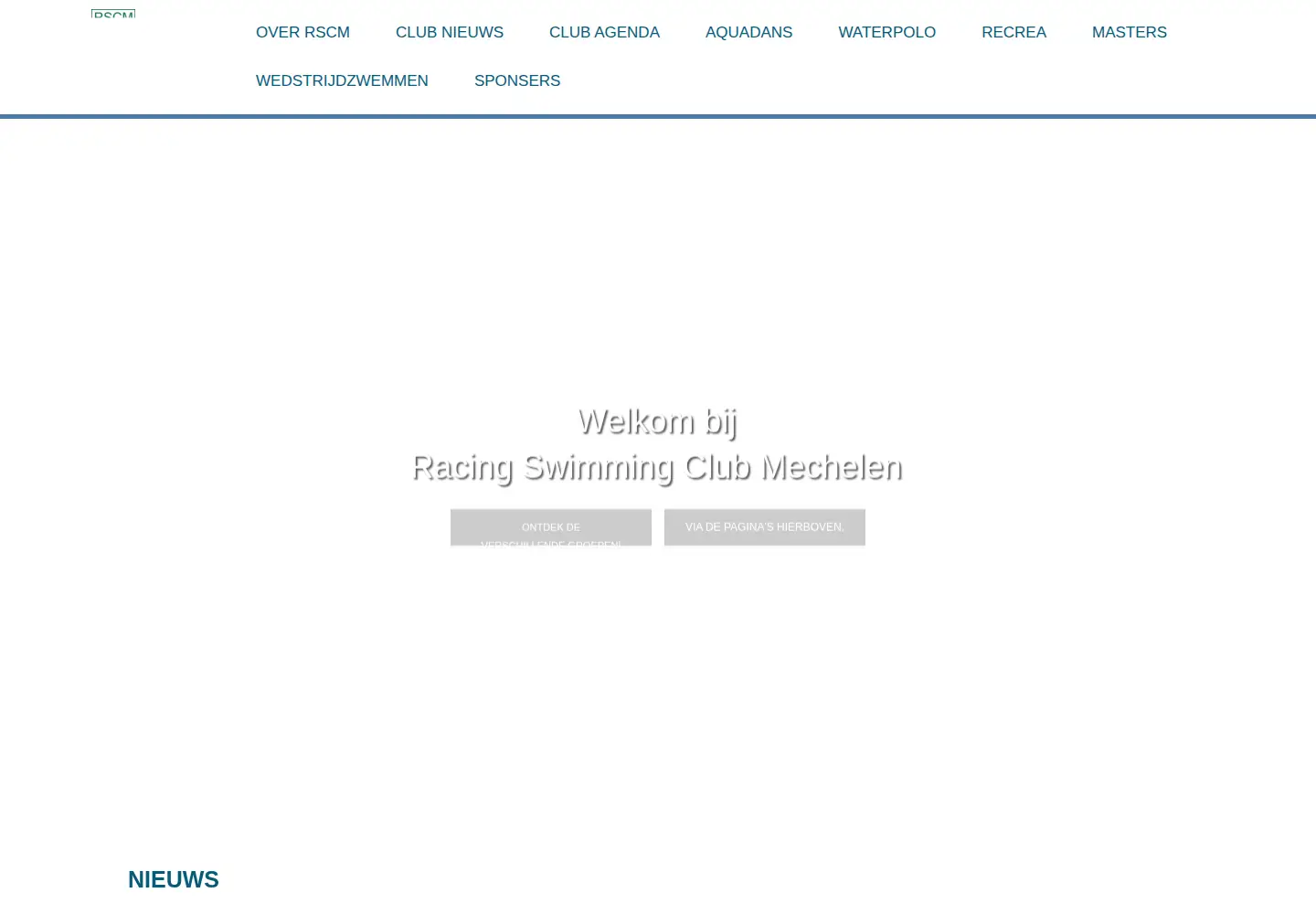 Screenshot of rscm.be