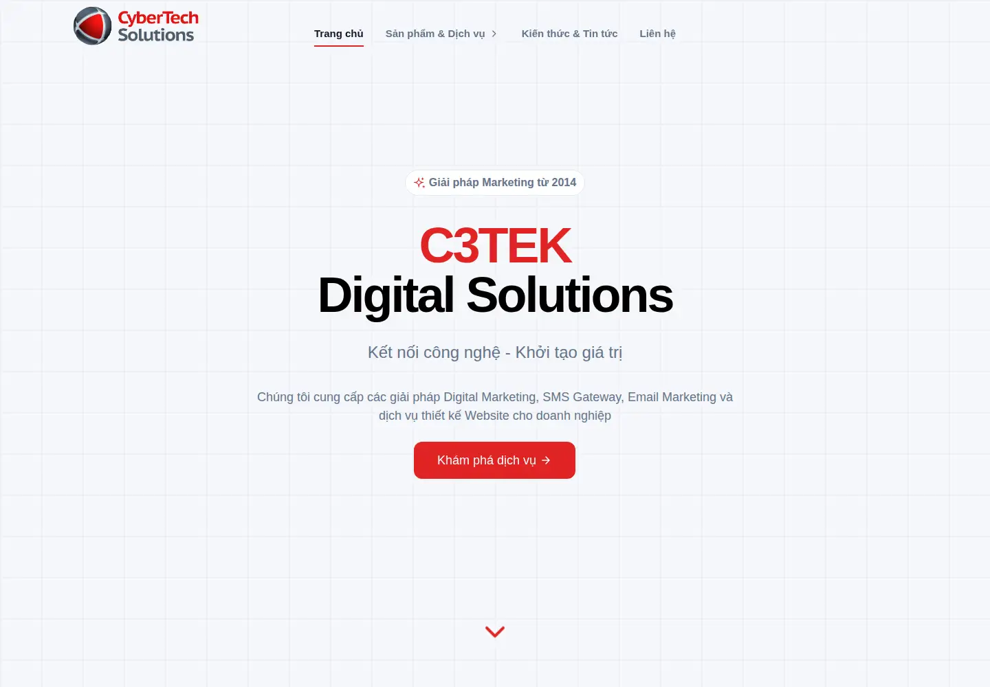 Captured homepage of c3tek.biz in the current scan