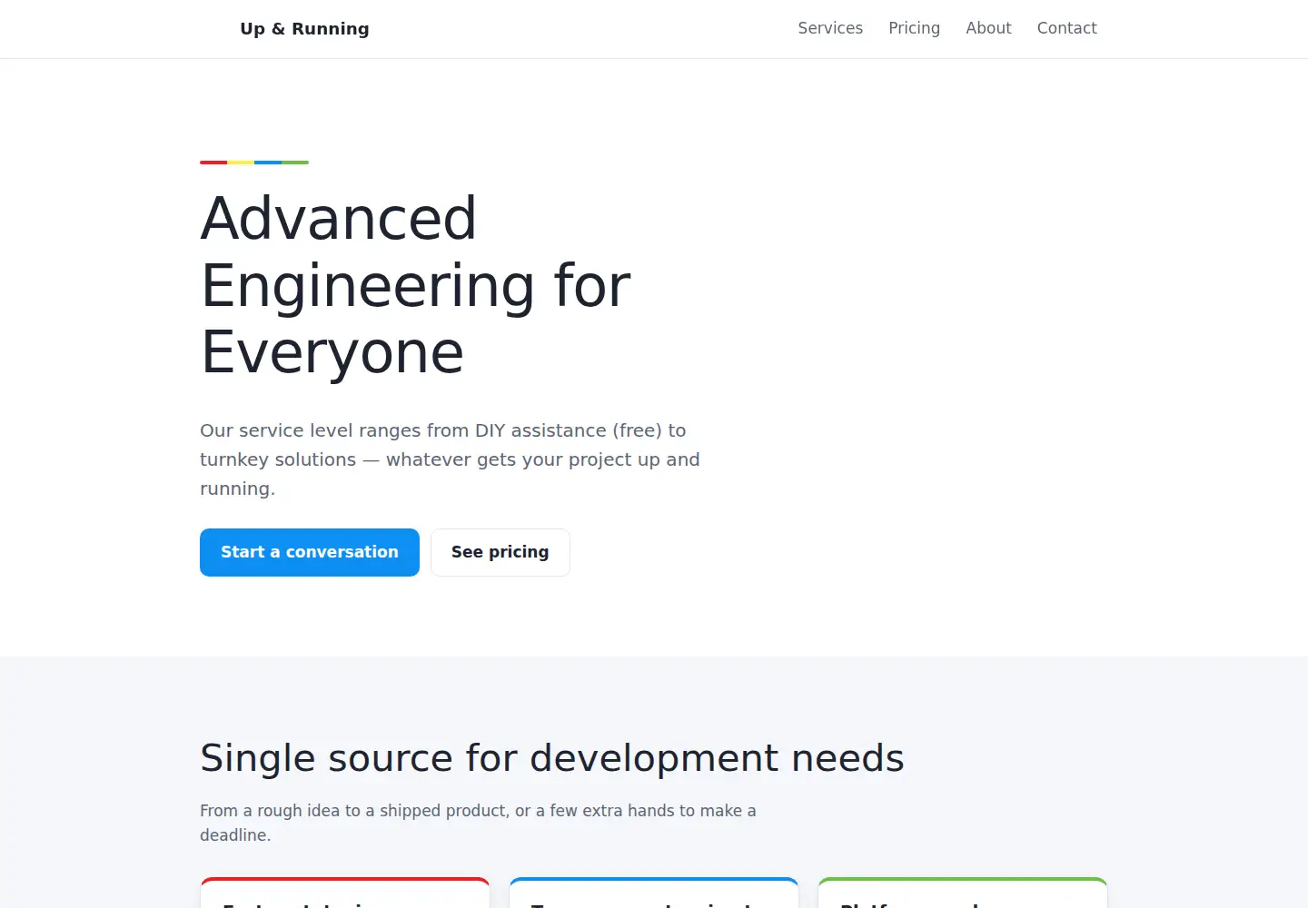 Captured homepage of uar.biz in the current scan
