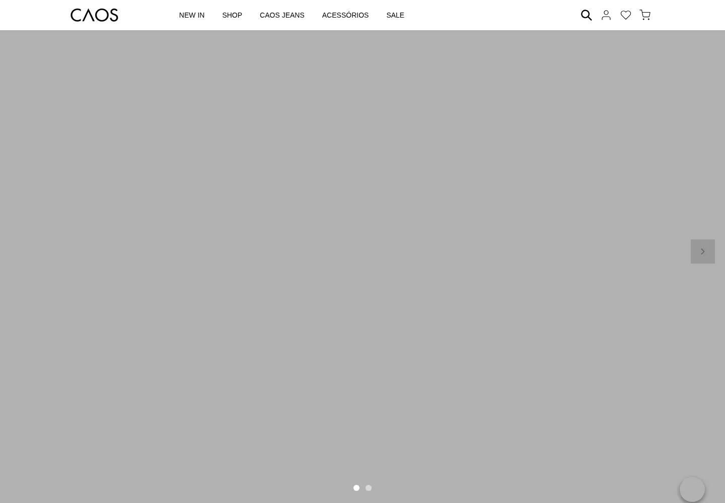 Screenshot of caos.com.br