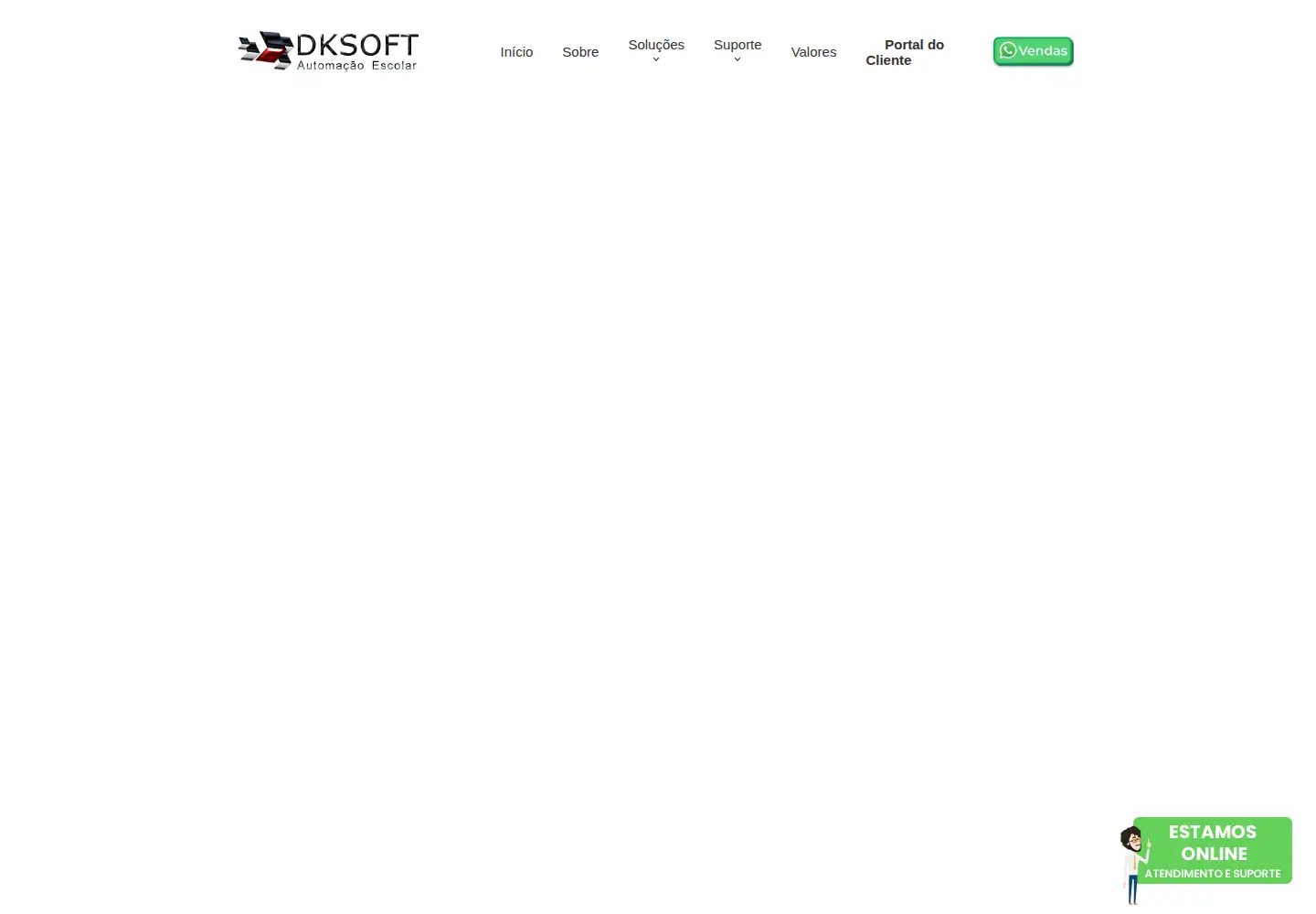 Captured homepage of dksoft.com.br in the current scan
