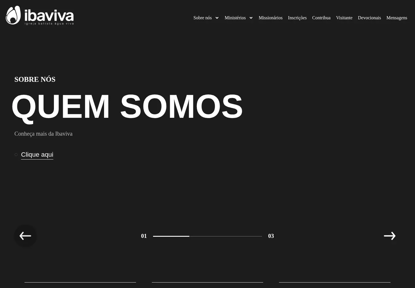 Captured homepage of ibaviva.com.br in the current scan