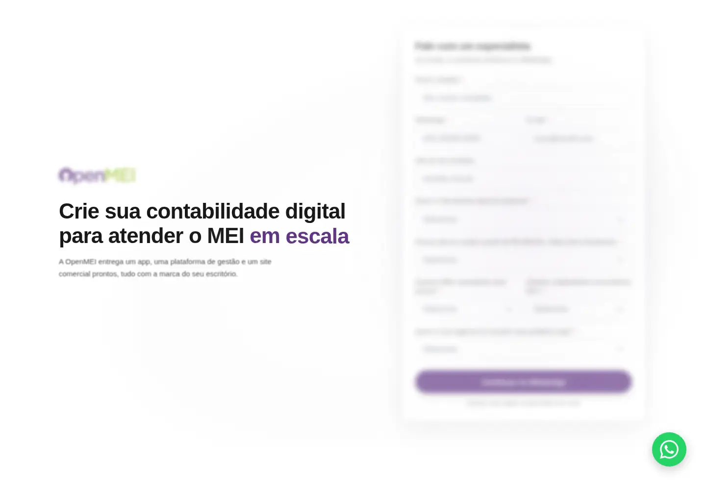 Screenshot of openmei.com.br