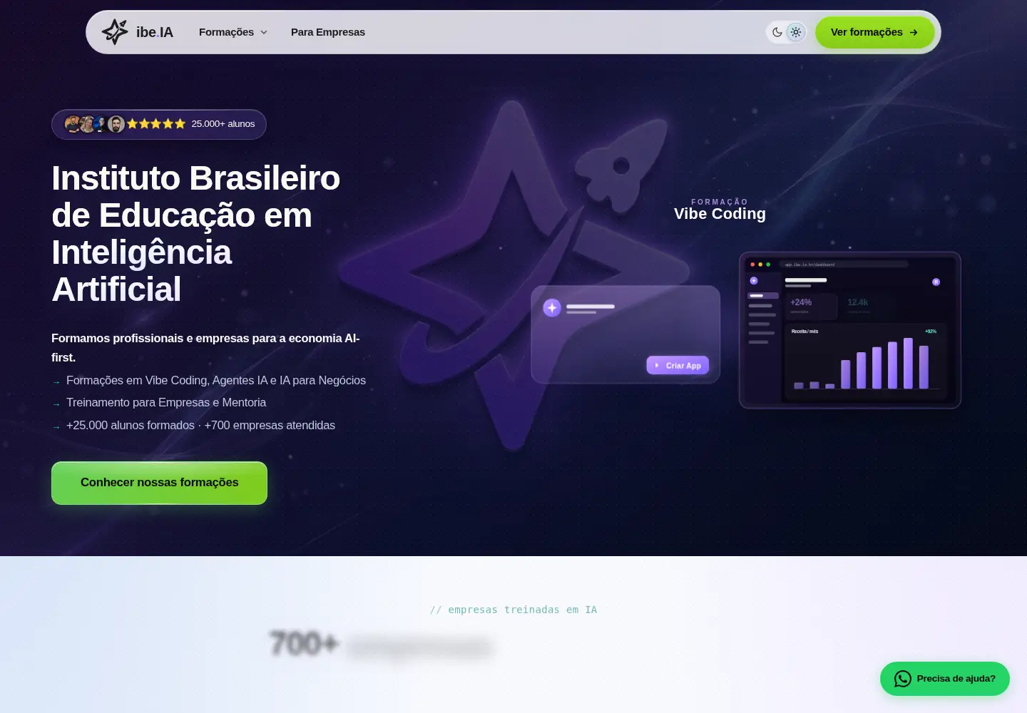Screenshot of ibe.ia.br