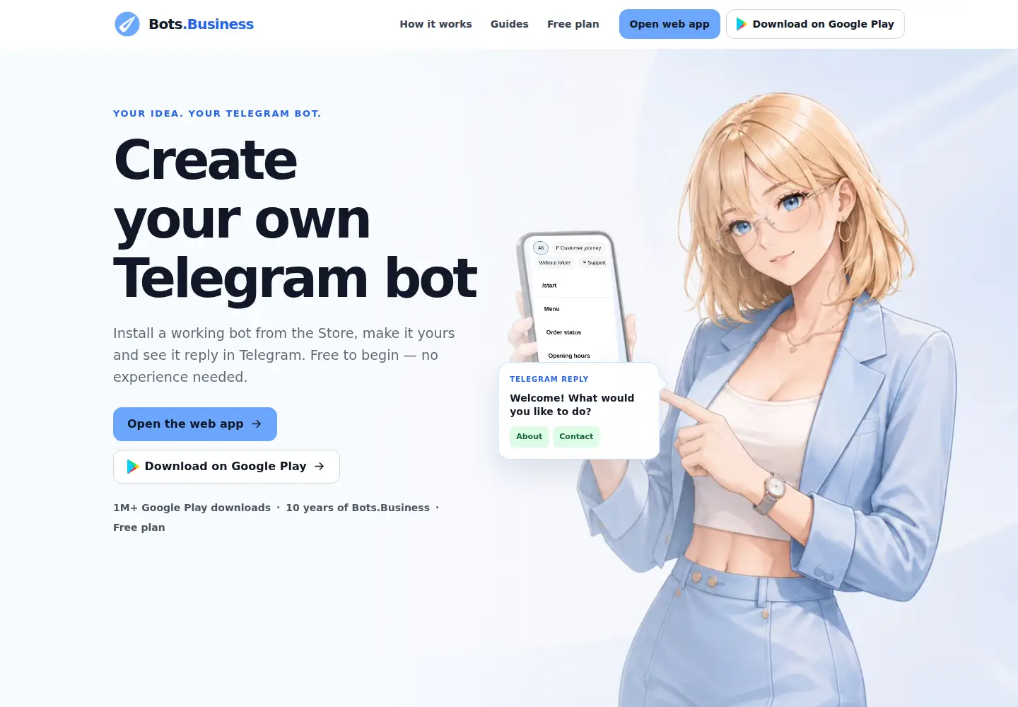 Screenshot of bots.business