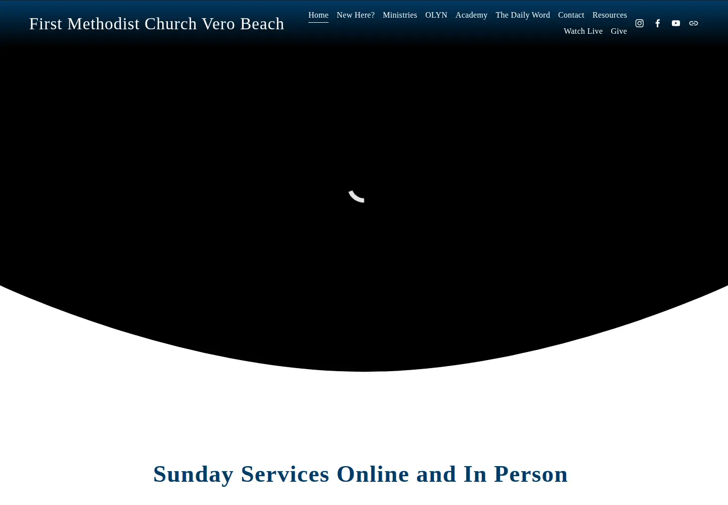 Screenshot of firstvero.church