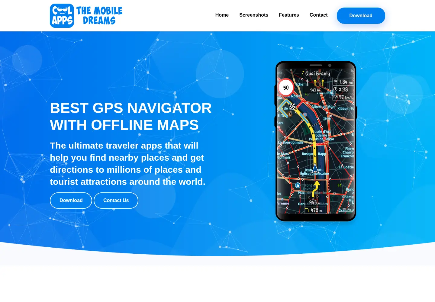 Captured homepage of coolapps.club in the current scan