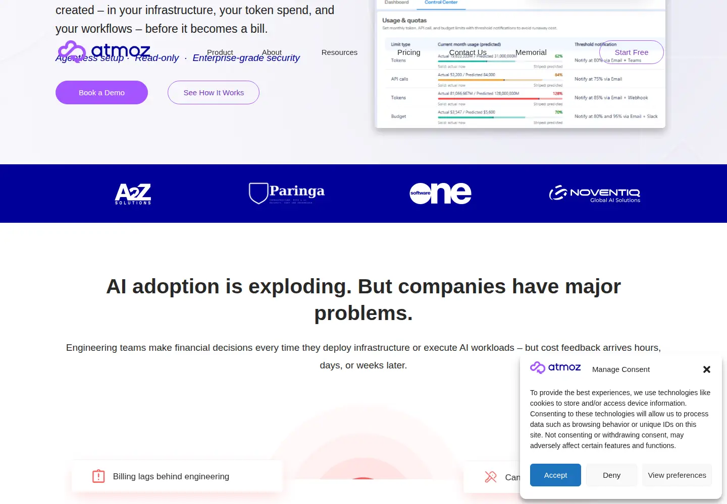 Screenshot of atmoz.co