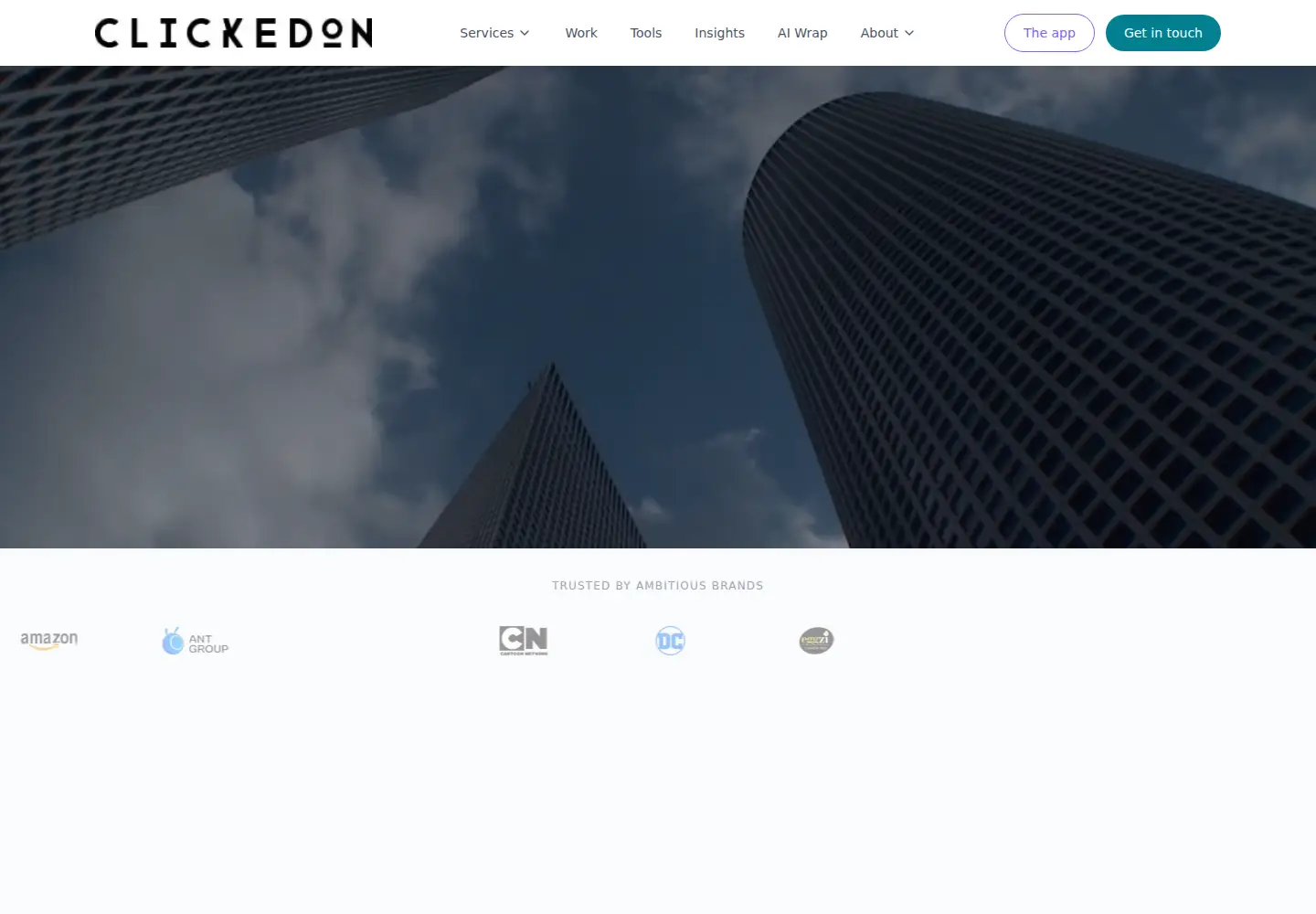 Screenshot of clickedon.co