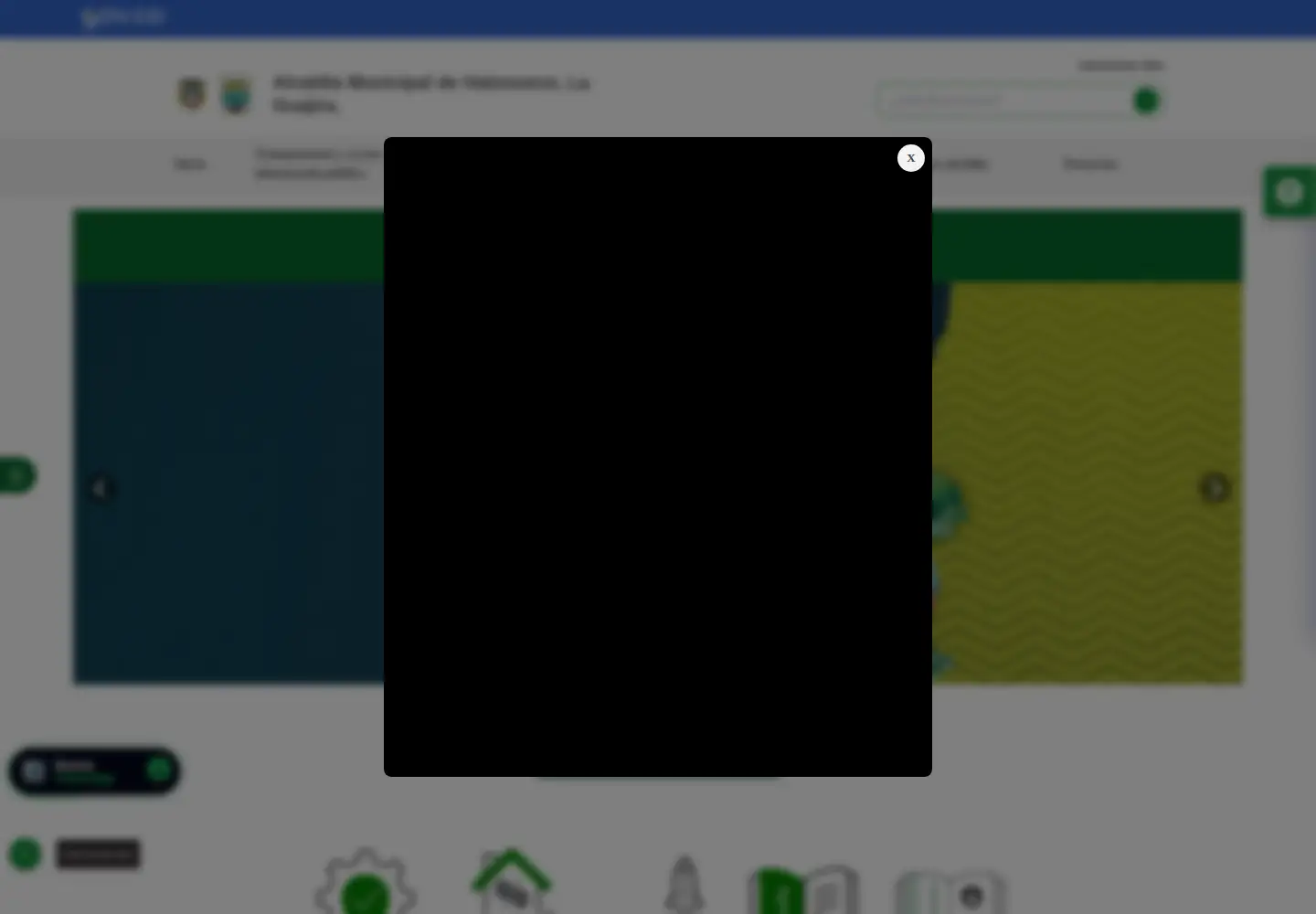Screenshot of hatonuevo-laguajira.gov.co