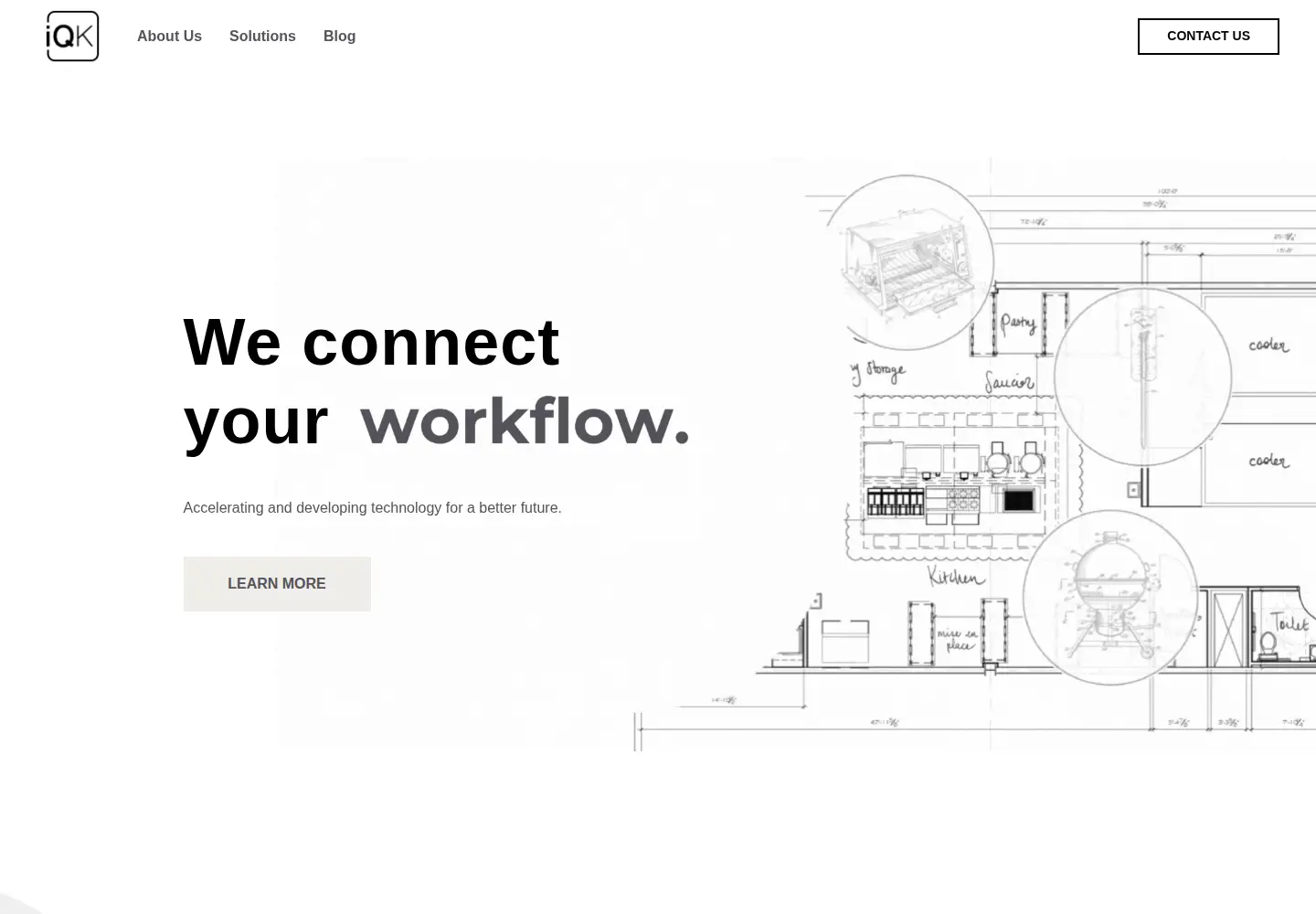 Screenshot of iqkitchen.co