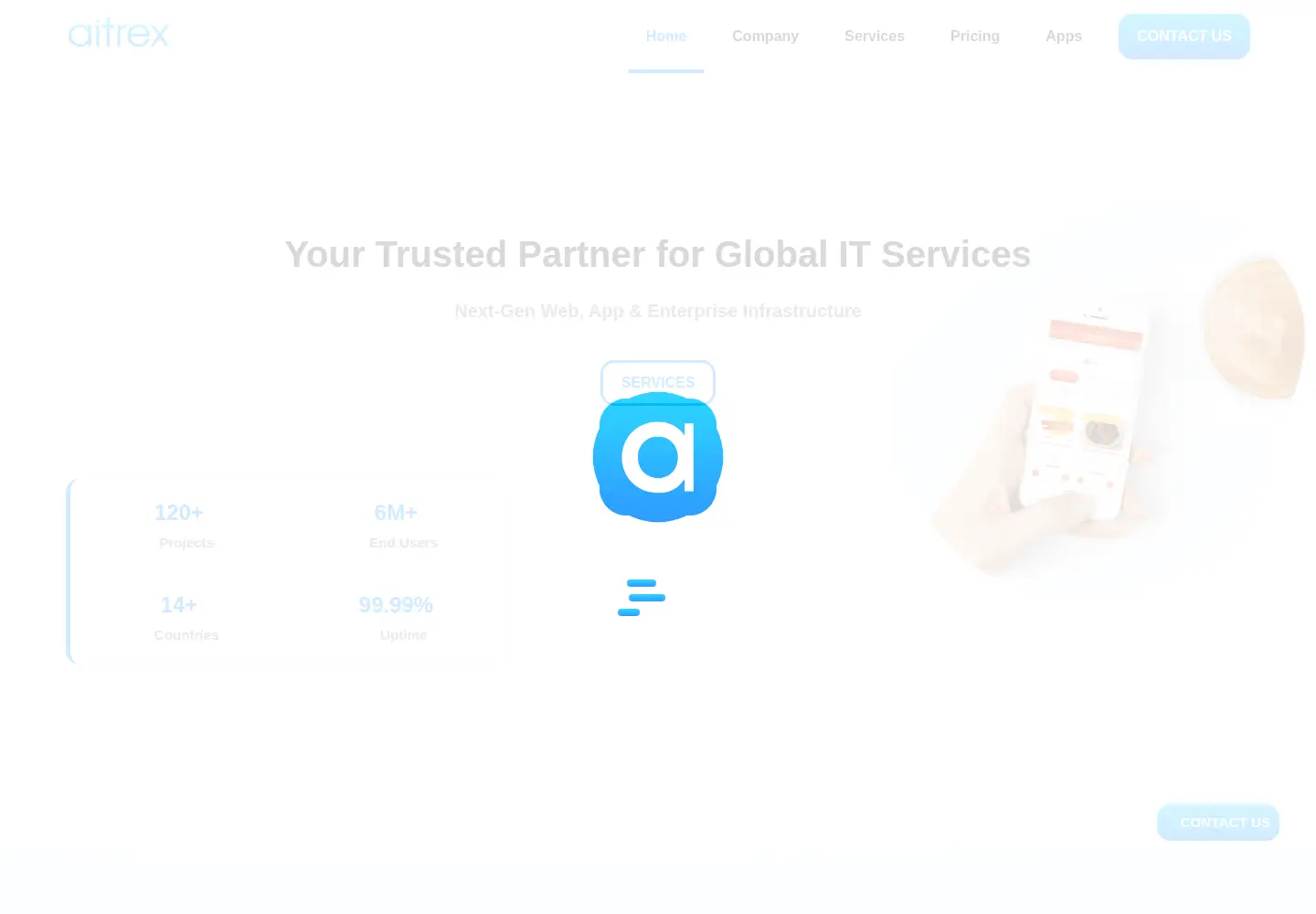 Screenshot of aitrex.com