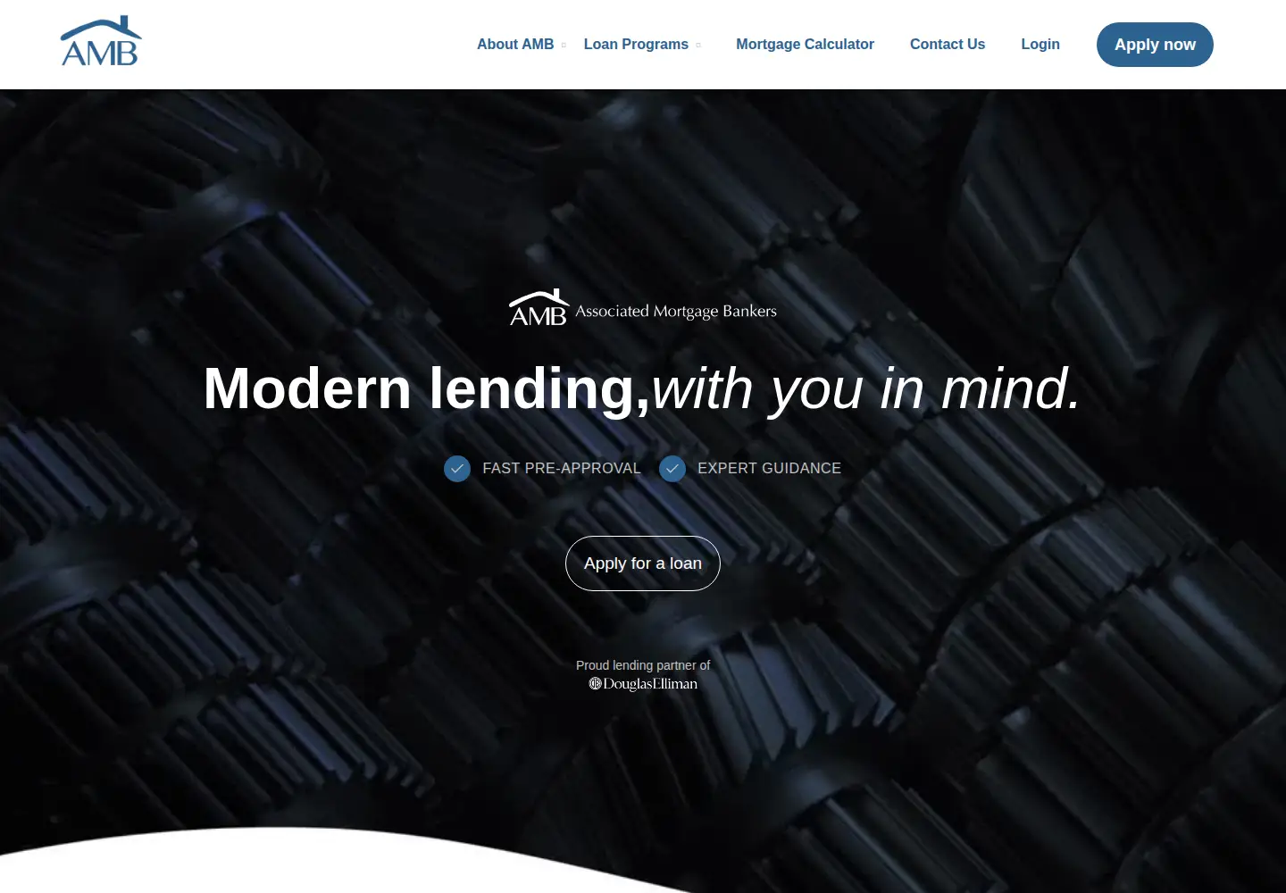 Screenshot of ambmortgage.com