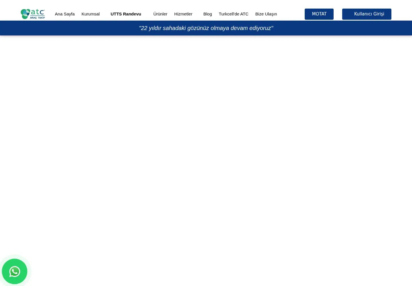 Screenshot of aractakipsistemleri.com
