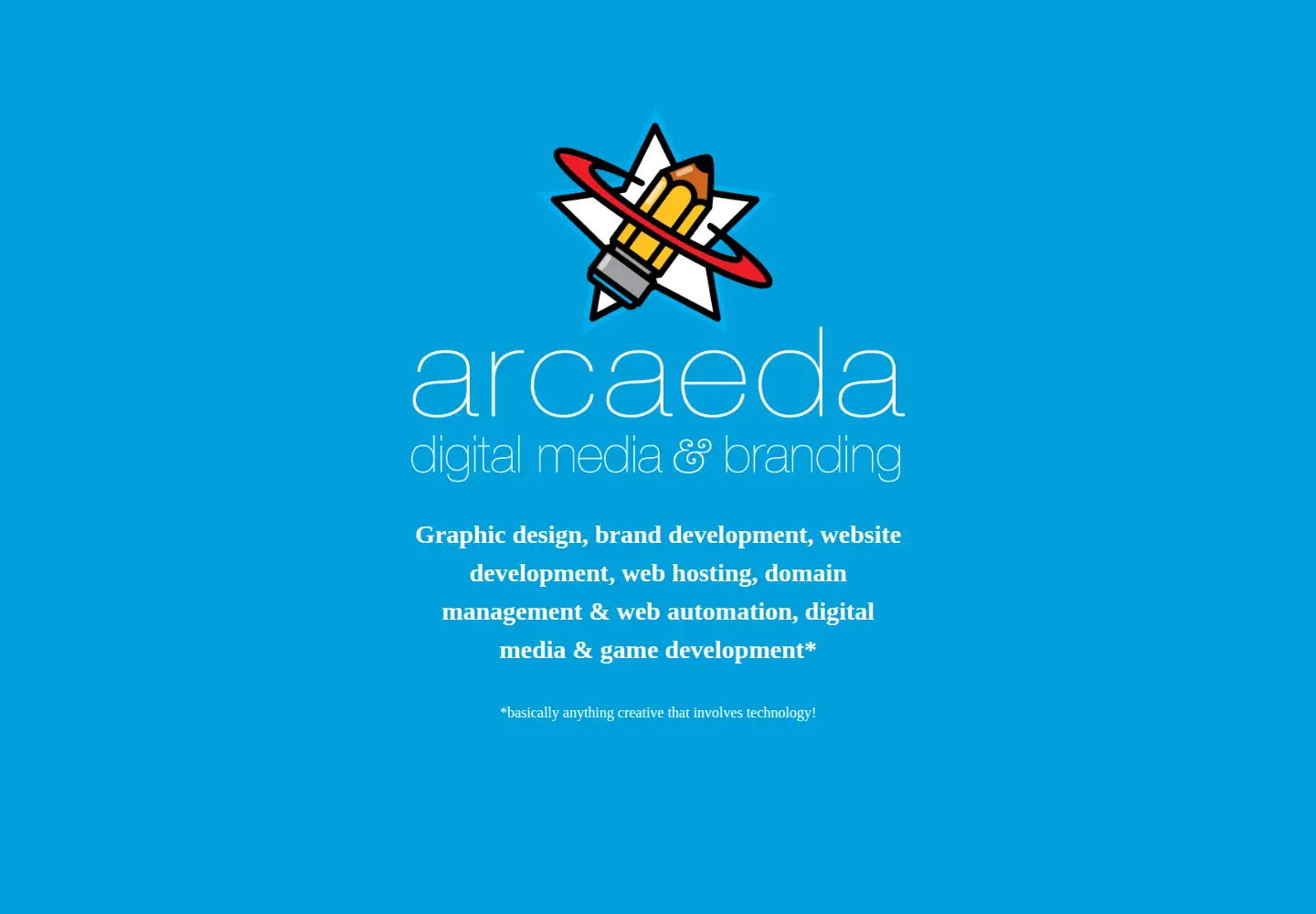 Screenshot of arcaeda.com