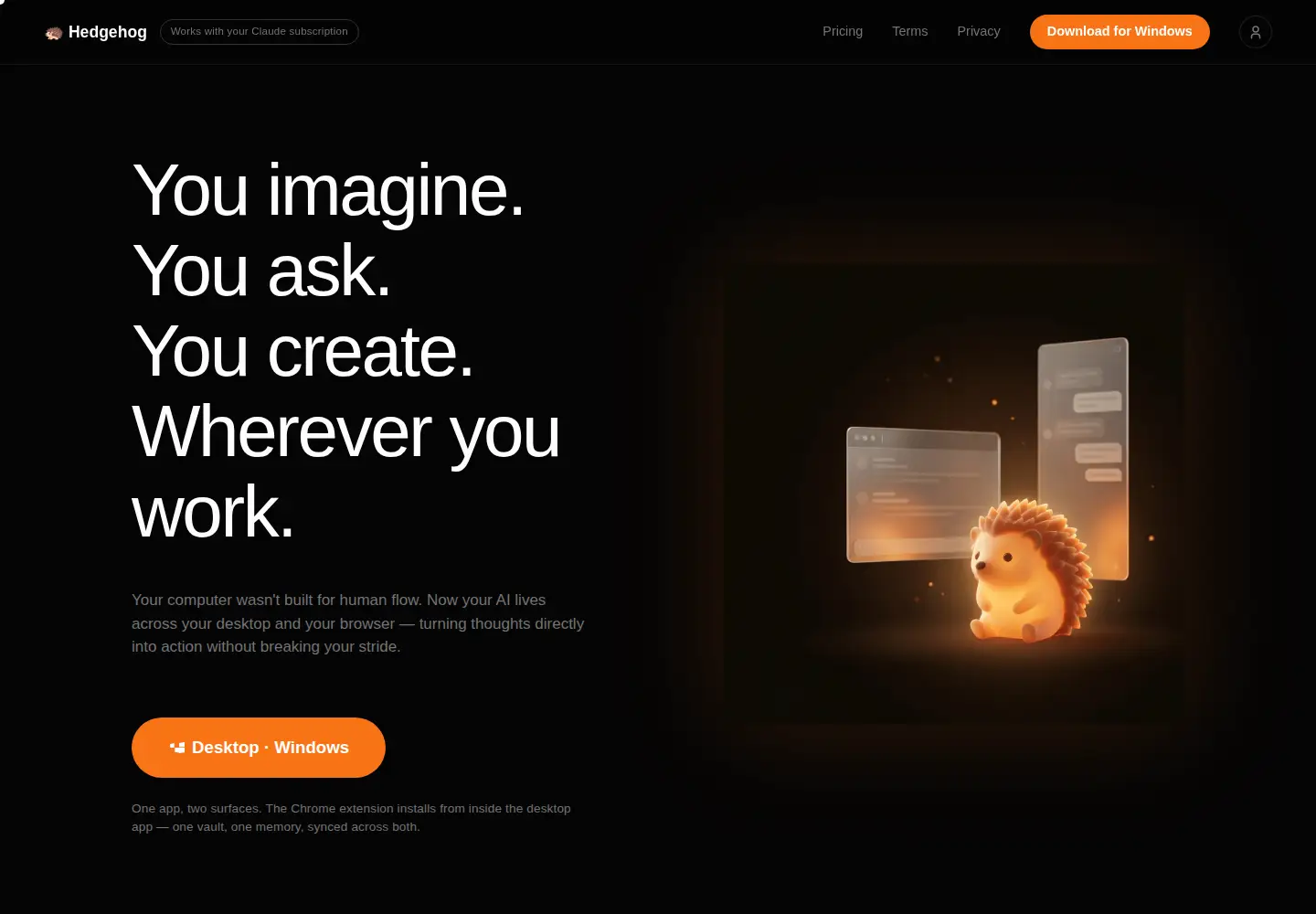 Screenshot of askhedgehog.com
