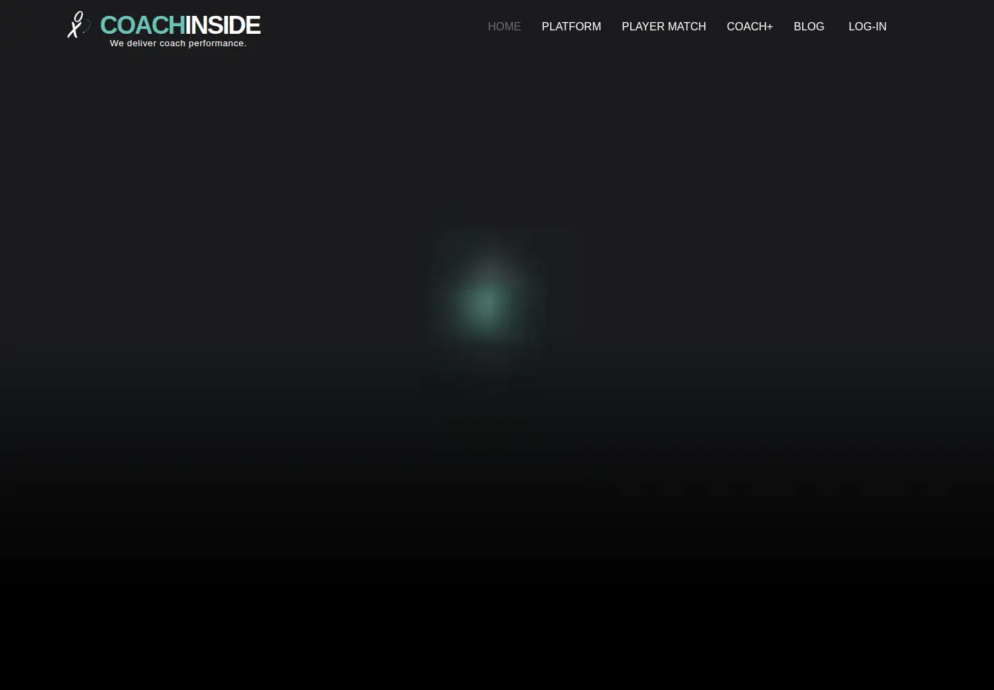 Captured homepage of coachinside.com in the current scan