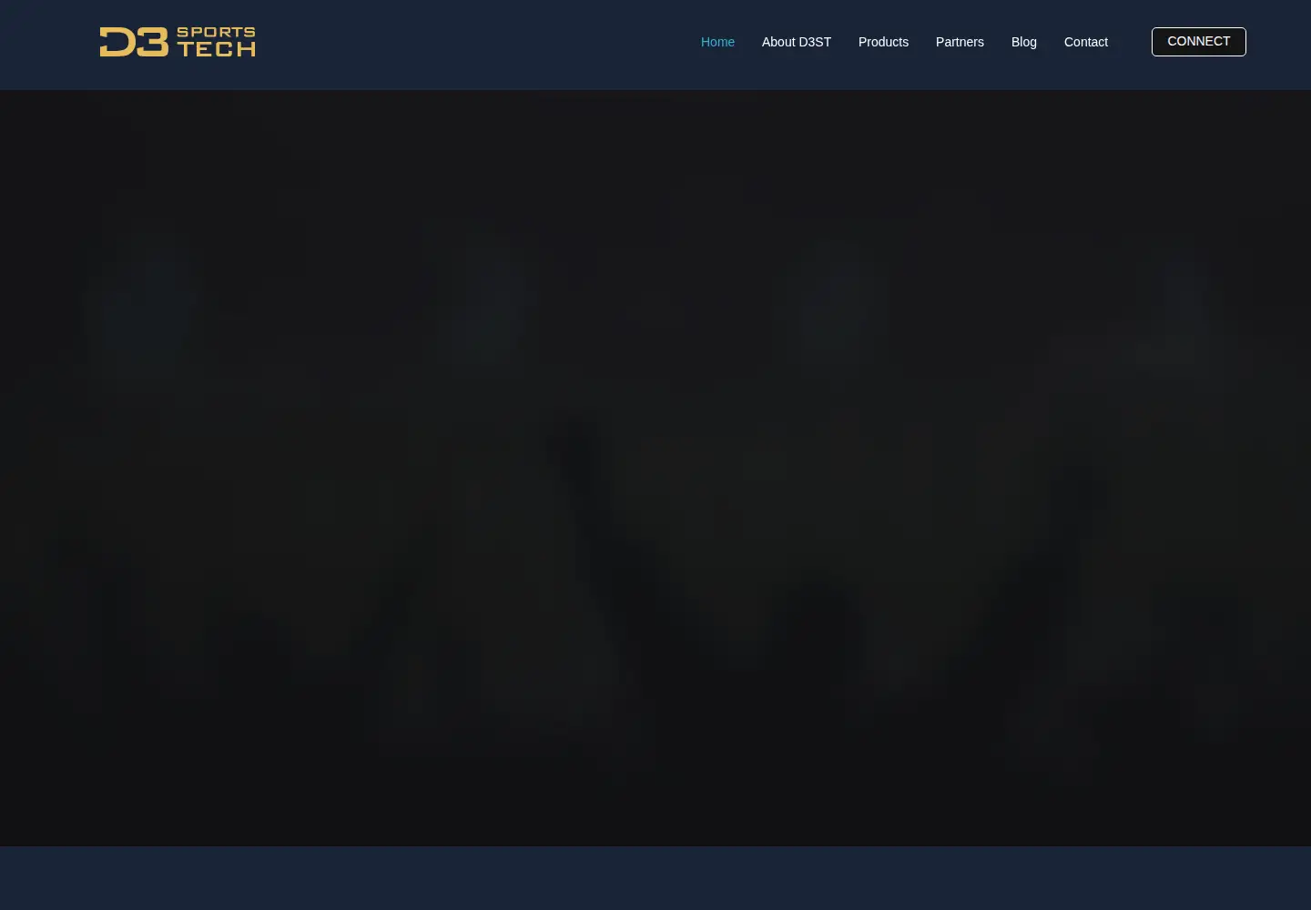 Captured homepage of d3sportstech.com in the current scan
