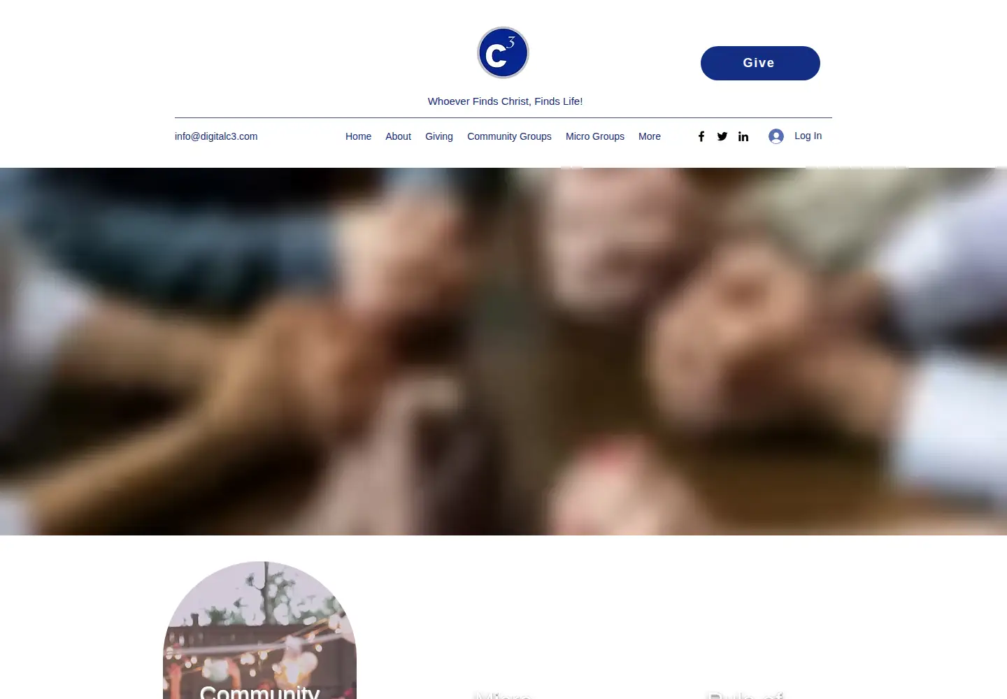 Screenshot of digitalc3.com