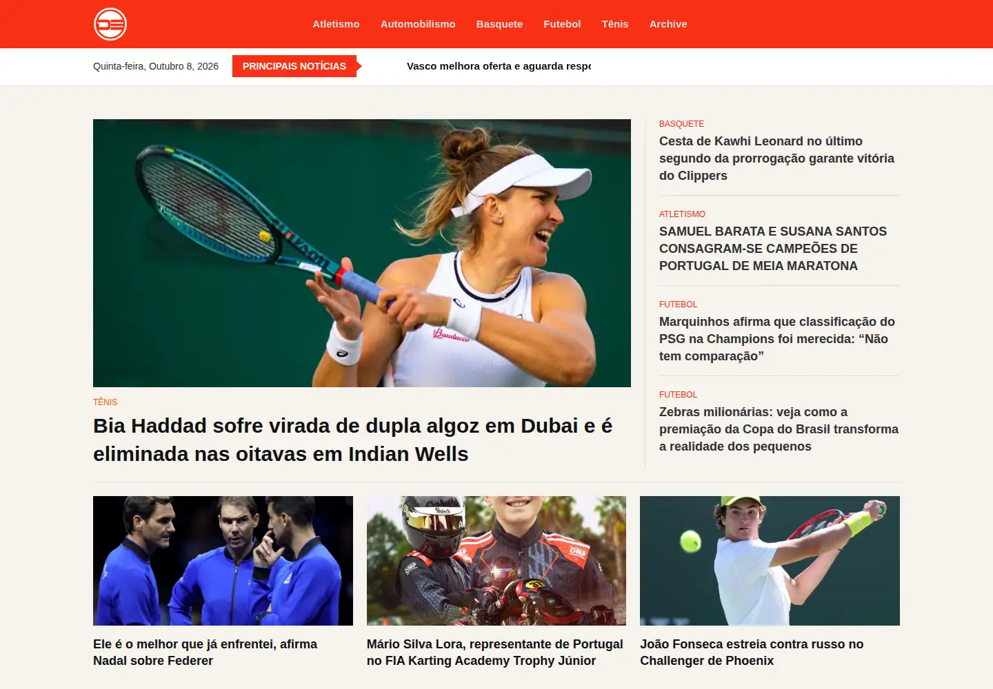 Screenshot of digitalesportes.com