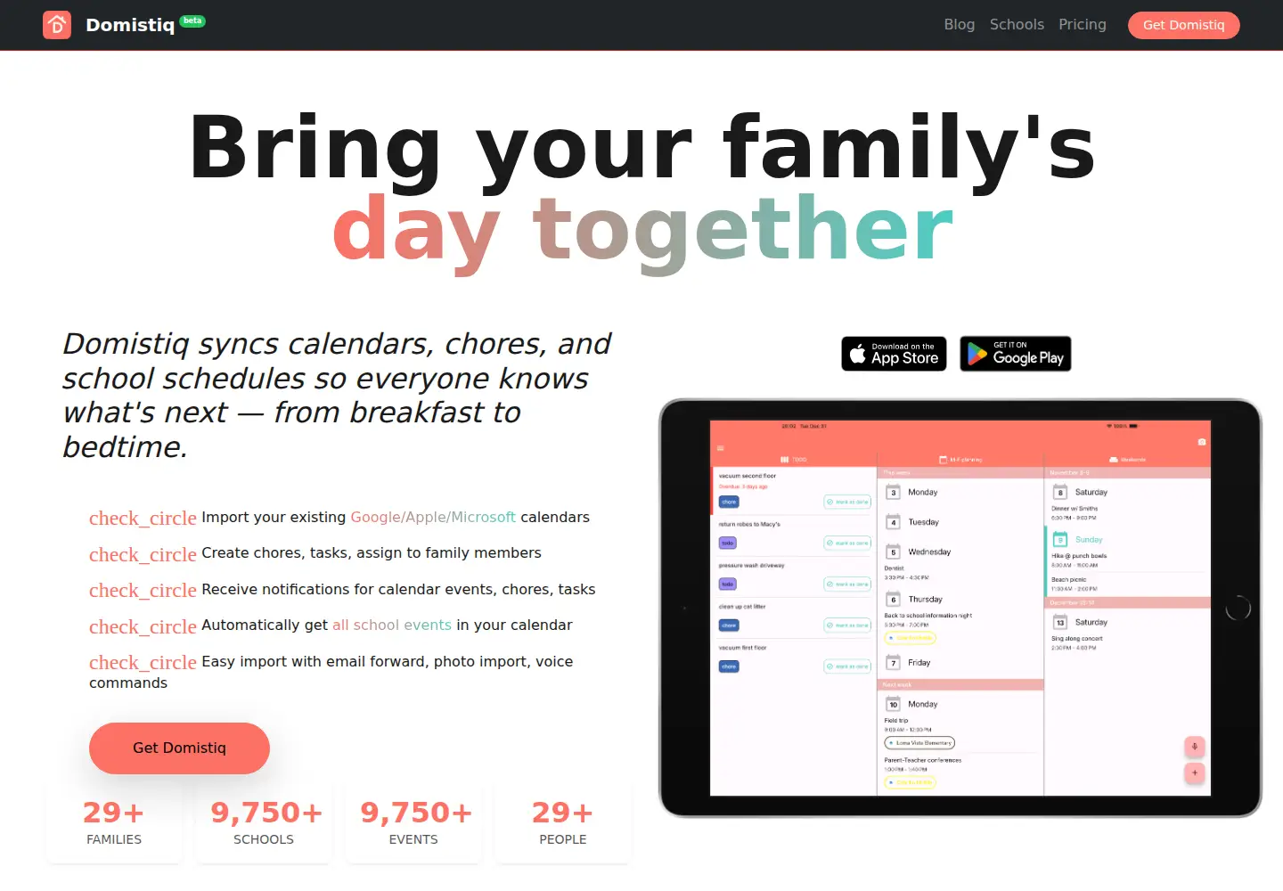 Screenshot of domistiq.com