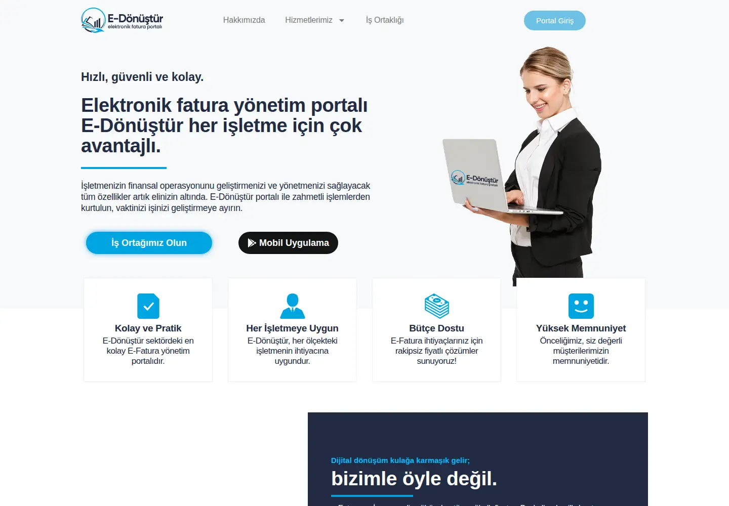 Screenshot of edonustur.com