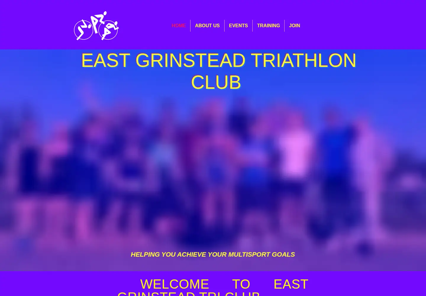 Captured homepage of egtriclub.com in the current scan
