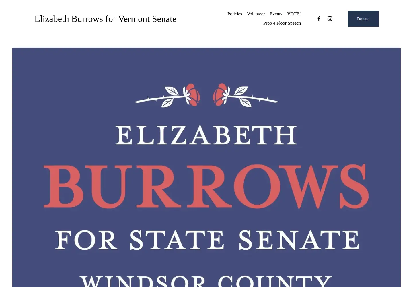Screenshot of elizabethvt.com
